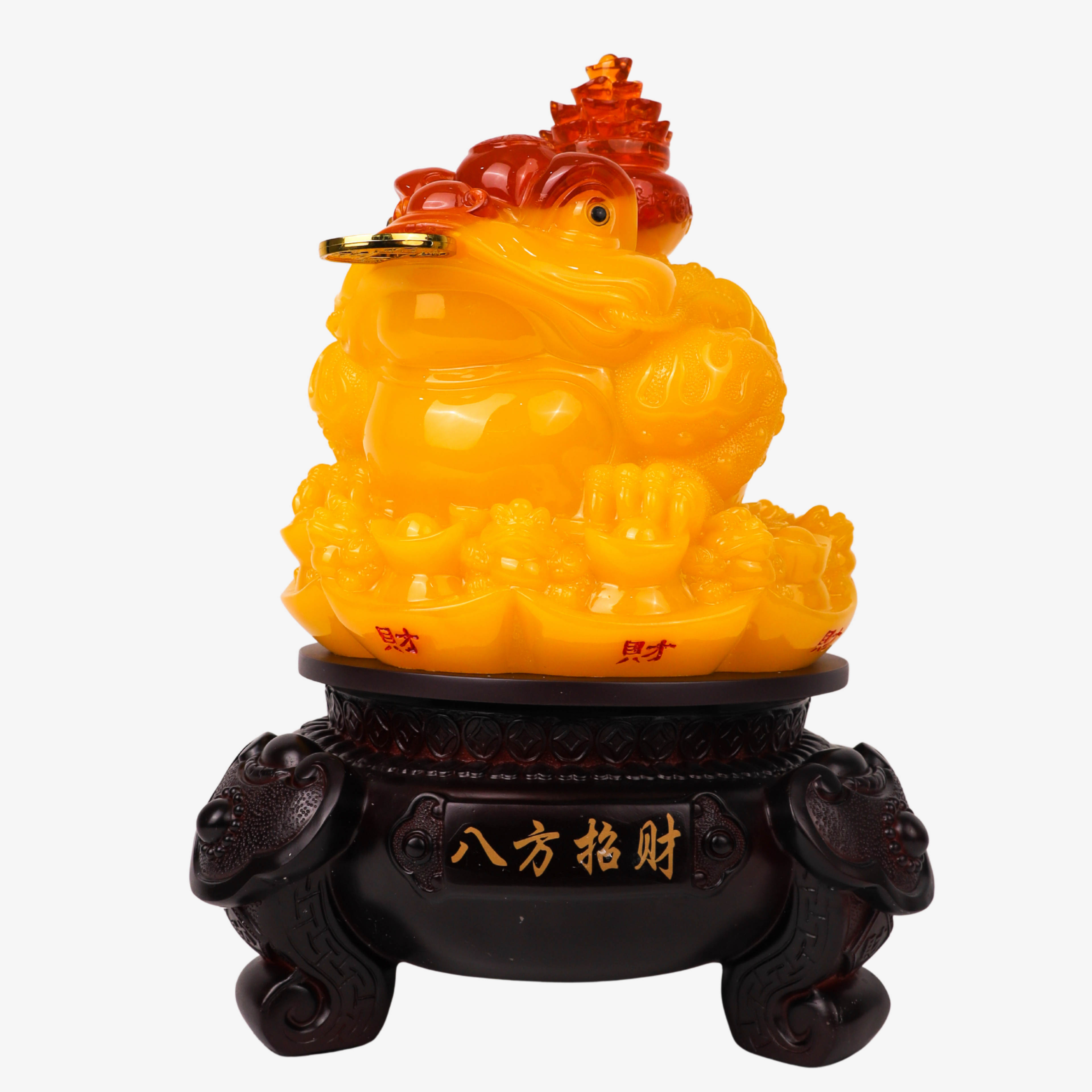 Bright Yellow Sunshine Money Frog 39cm