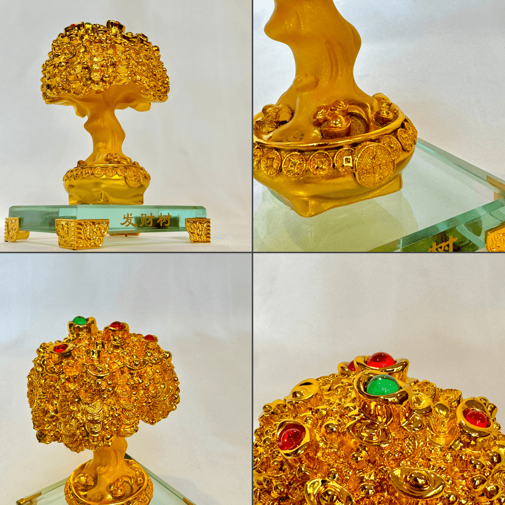Mini Money Tree for Wealth Attraction 15cm Default Title - Feng Shui Charms - Royal Dragon Decor Philippines