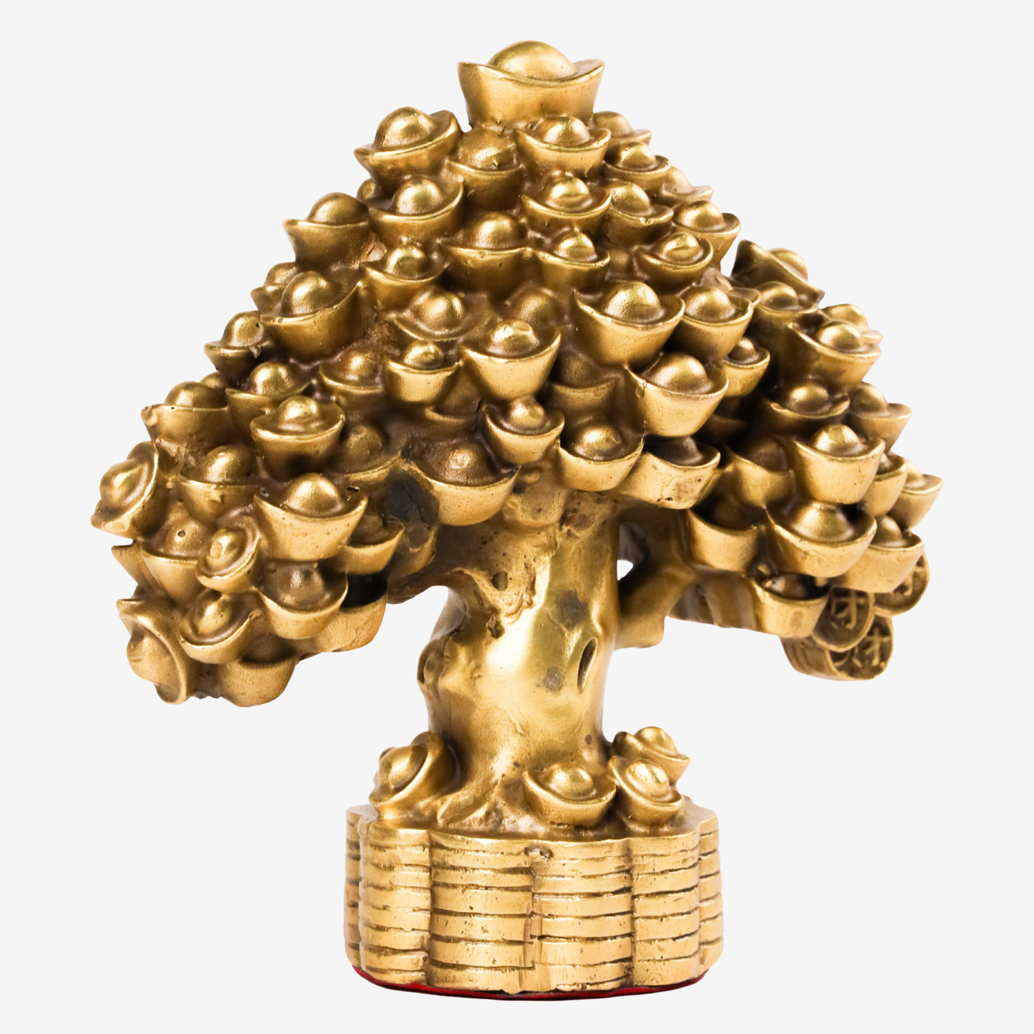Strong as Metal Brass Money Tree 18cm