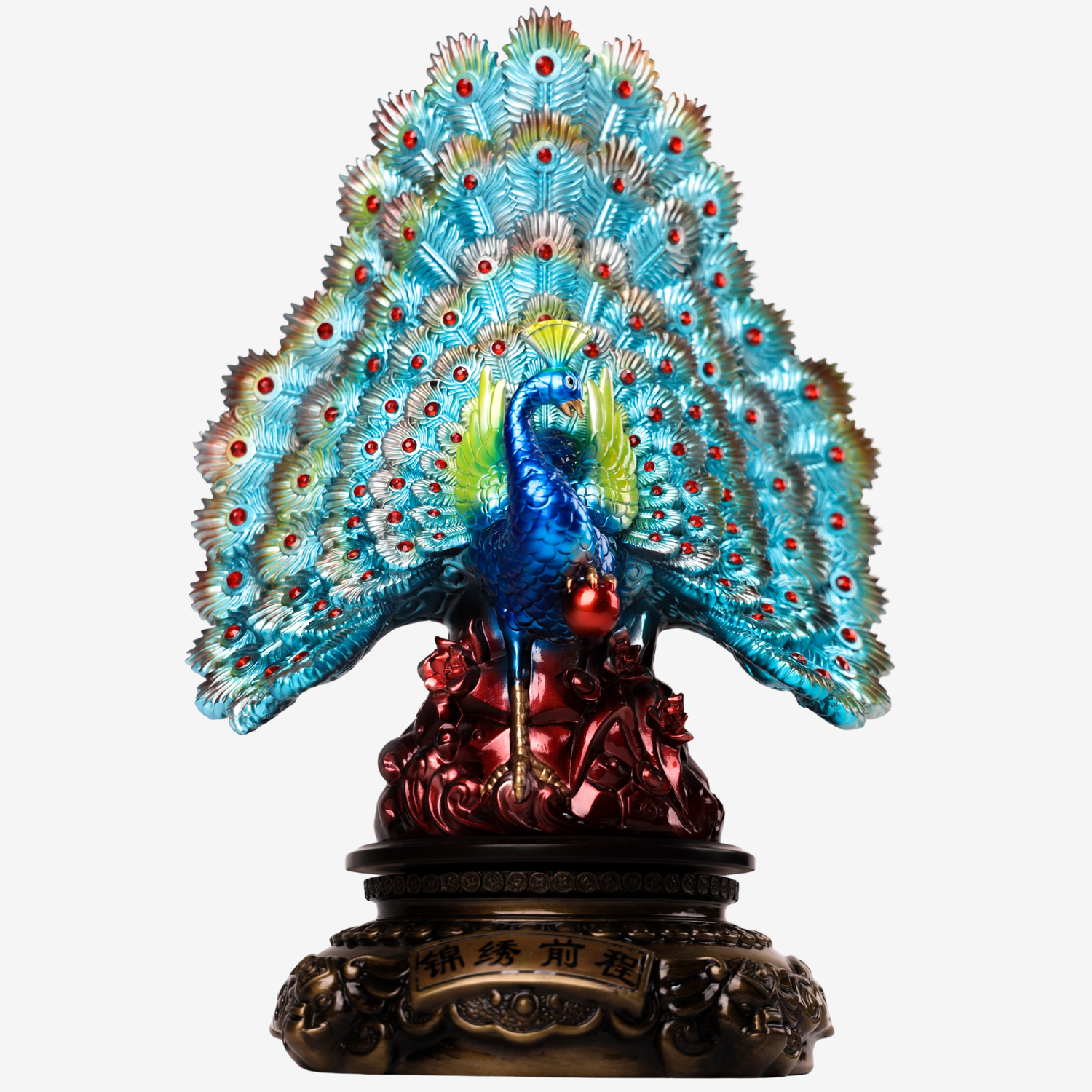 Royal Peacock of Power & Protection 46cm