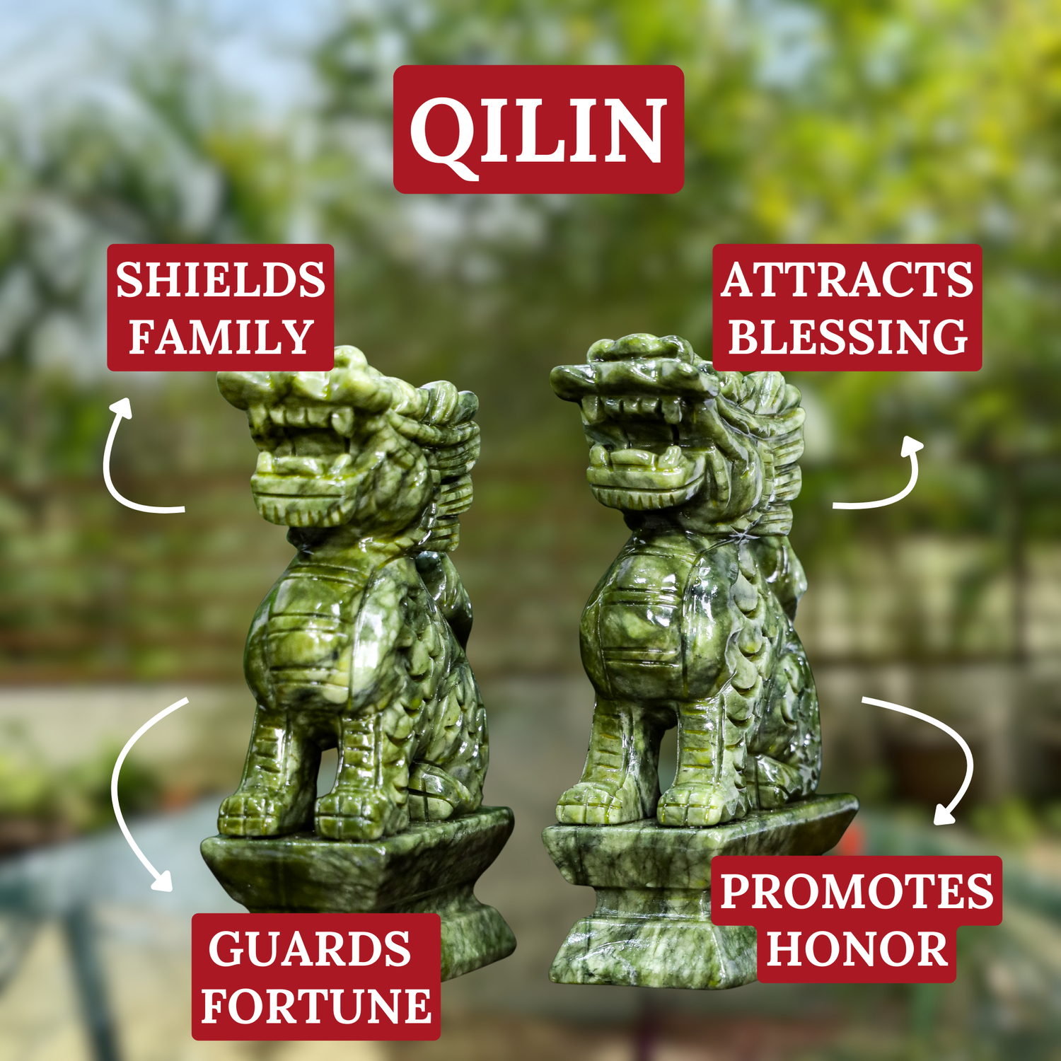 Defenders of Good Karma Qilin 18cm