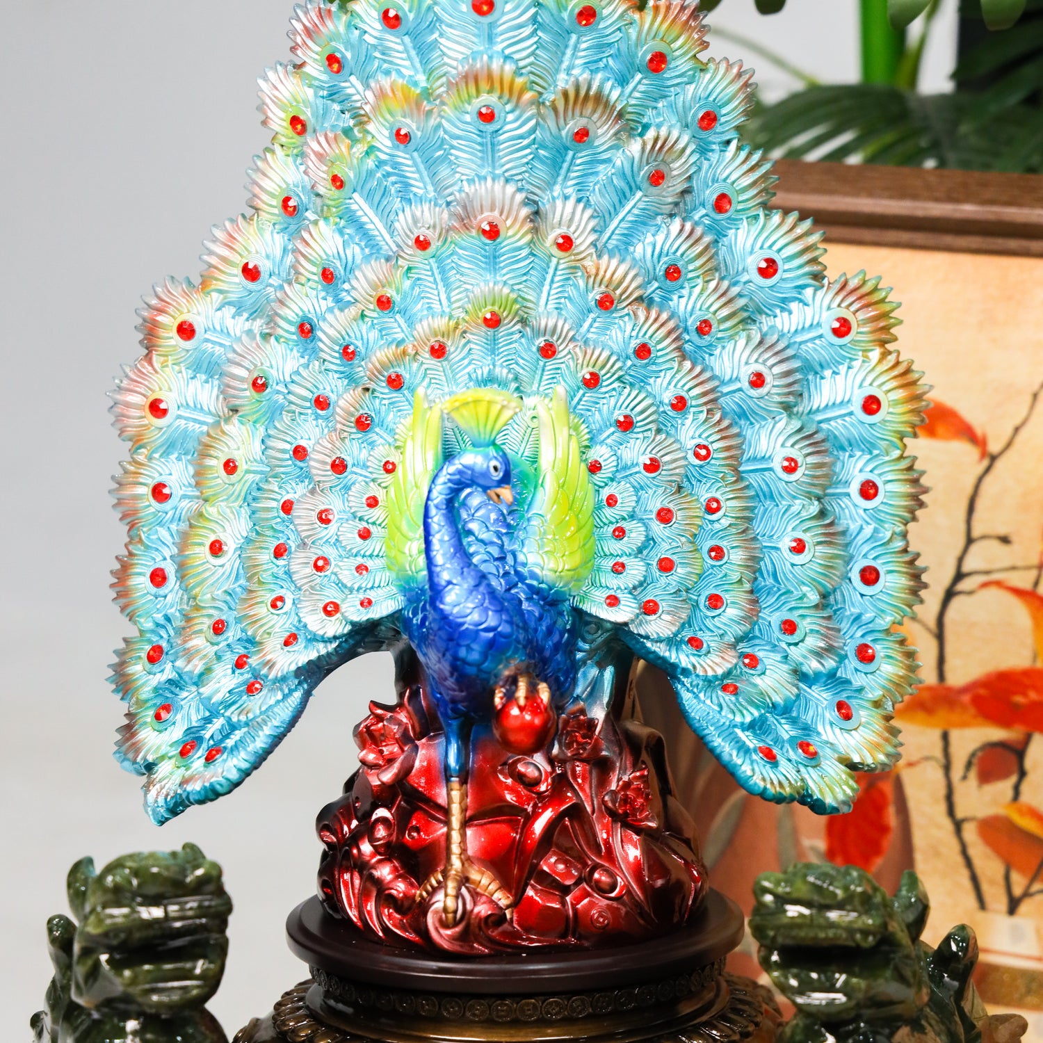 Royal Peacock of Power & Protection 46cm