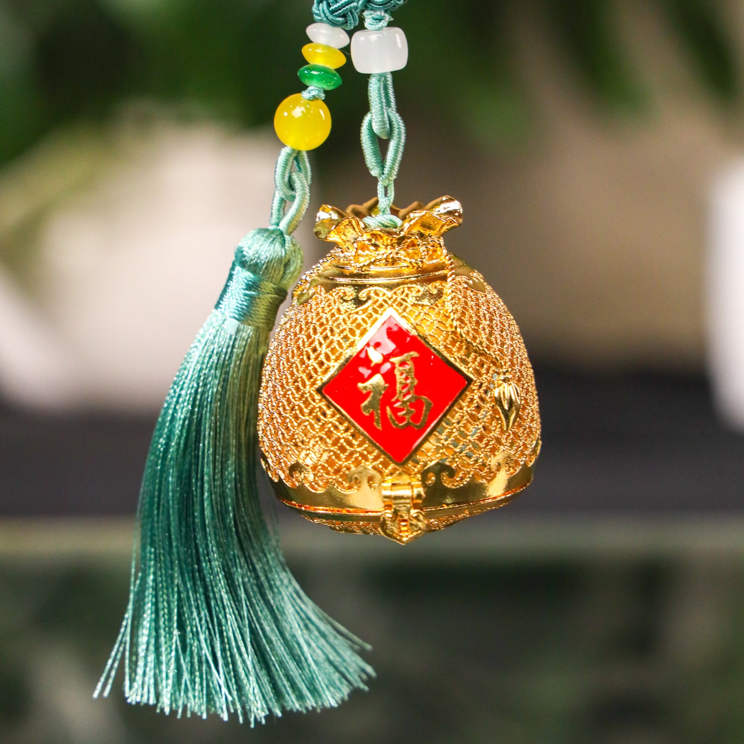 Golden Reserve of Daily Abundance Brass 5cm