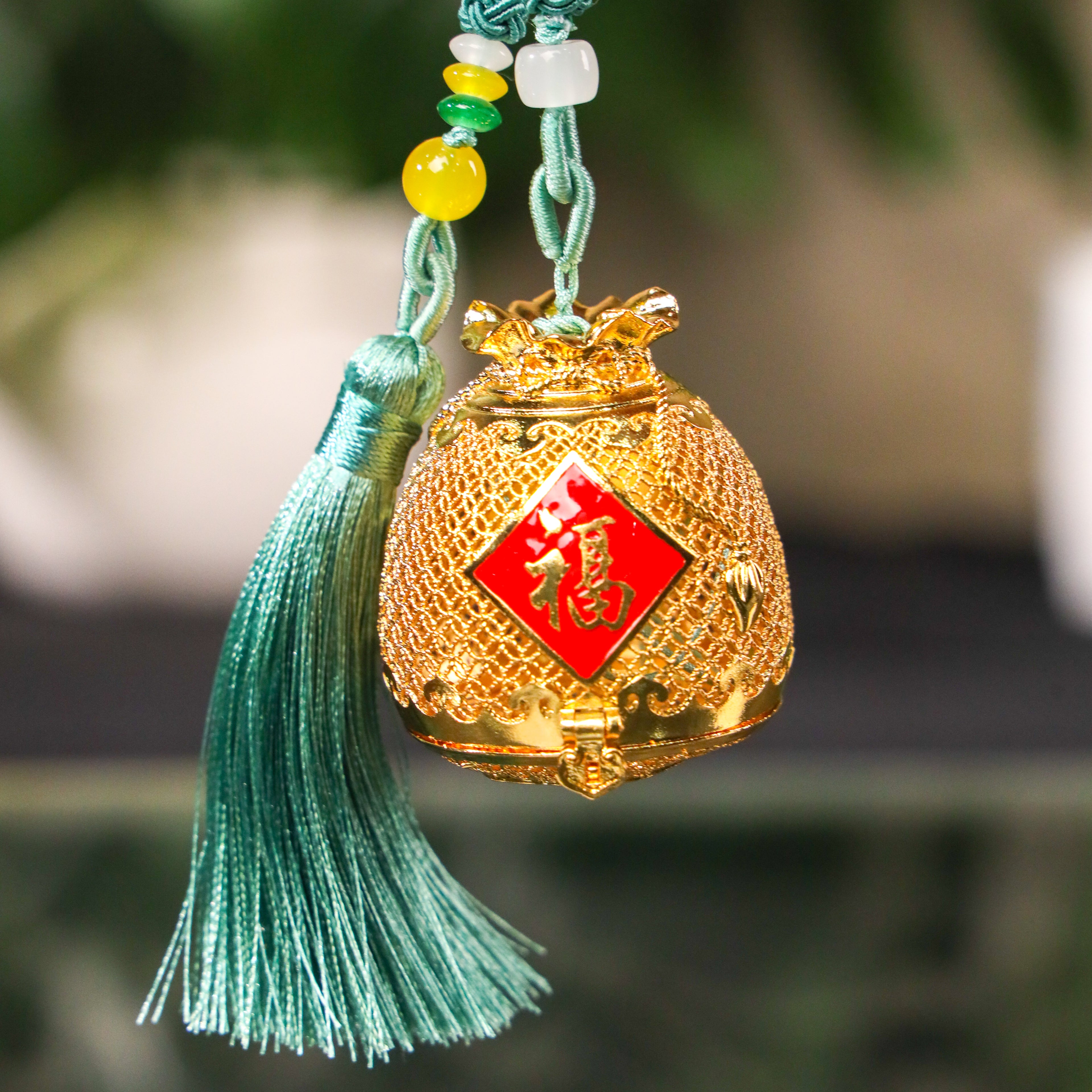 Golden Reserve of Daily Abundance Brass 5cm