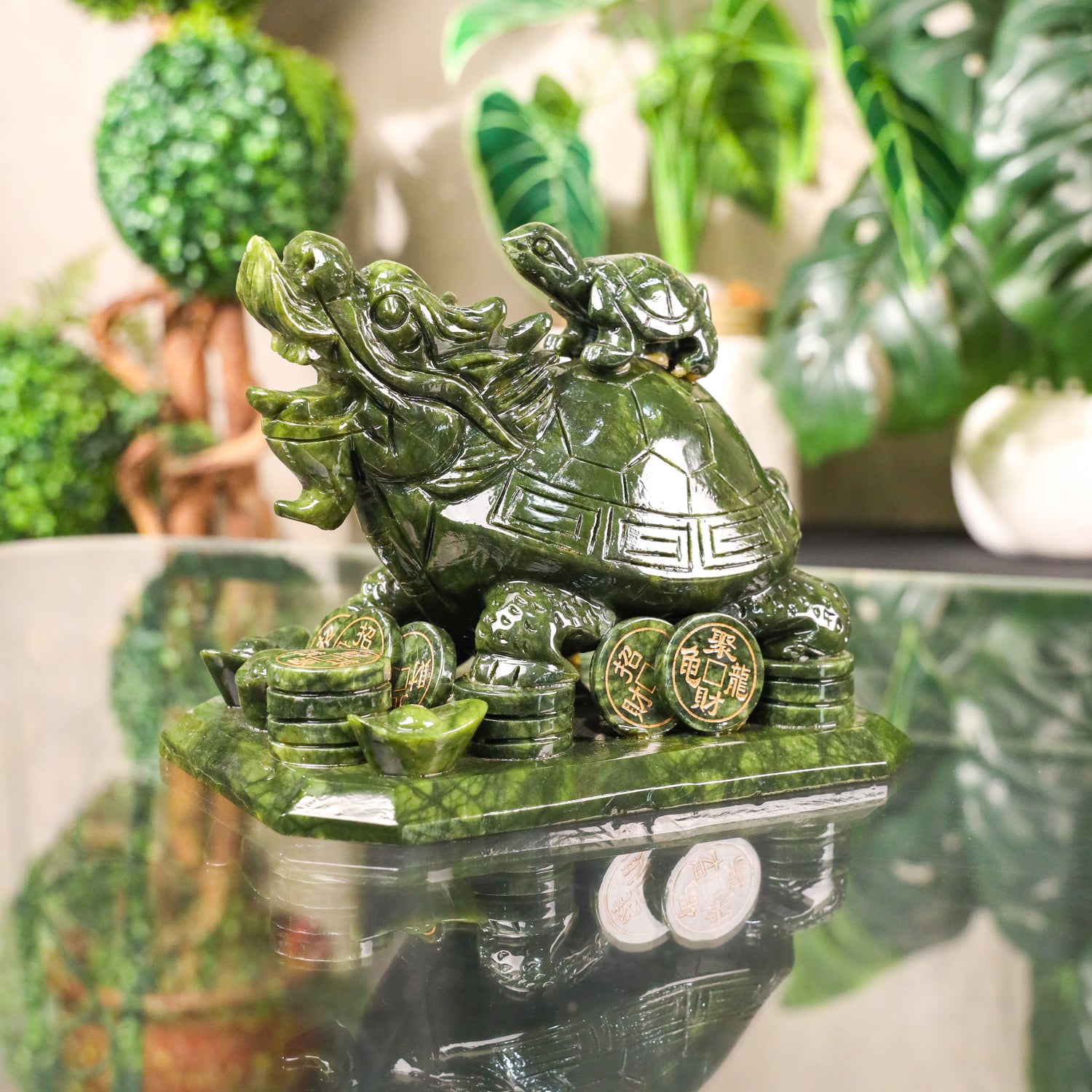 Ancestral Dragon Turtle of Long Success 23cm