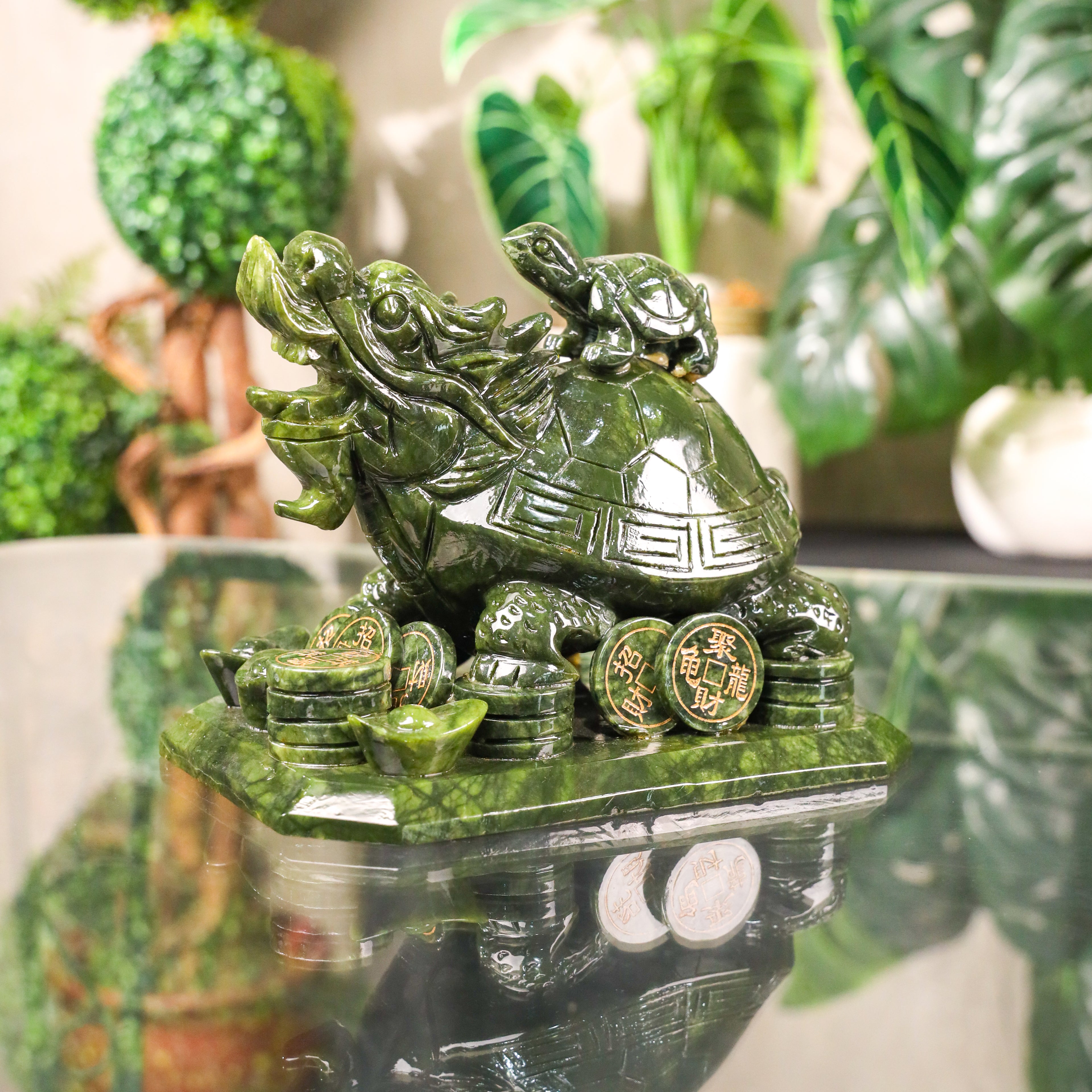 Ancestral Dragon Turtle of Long Success 23cm