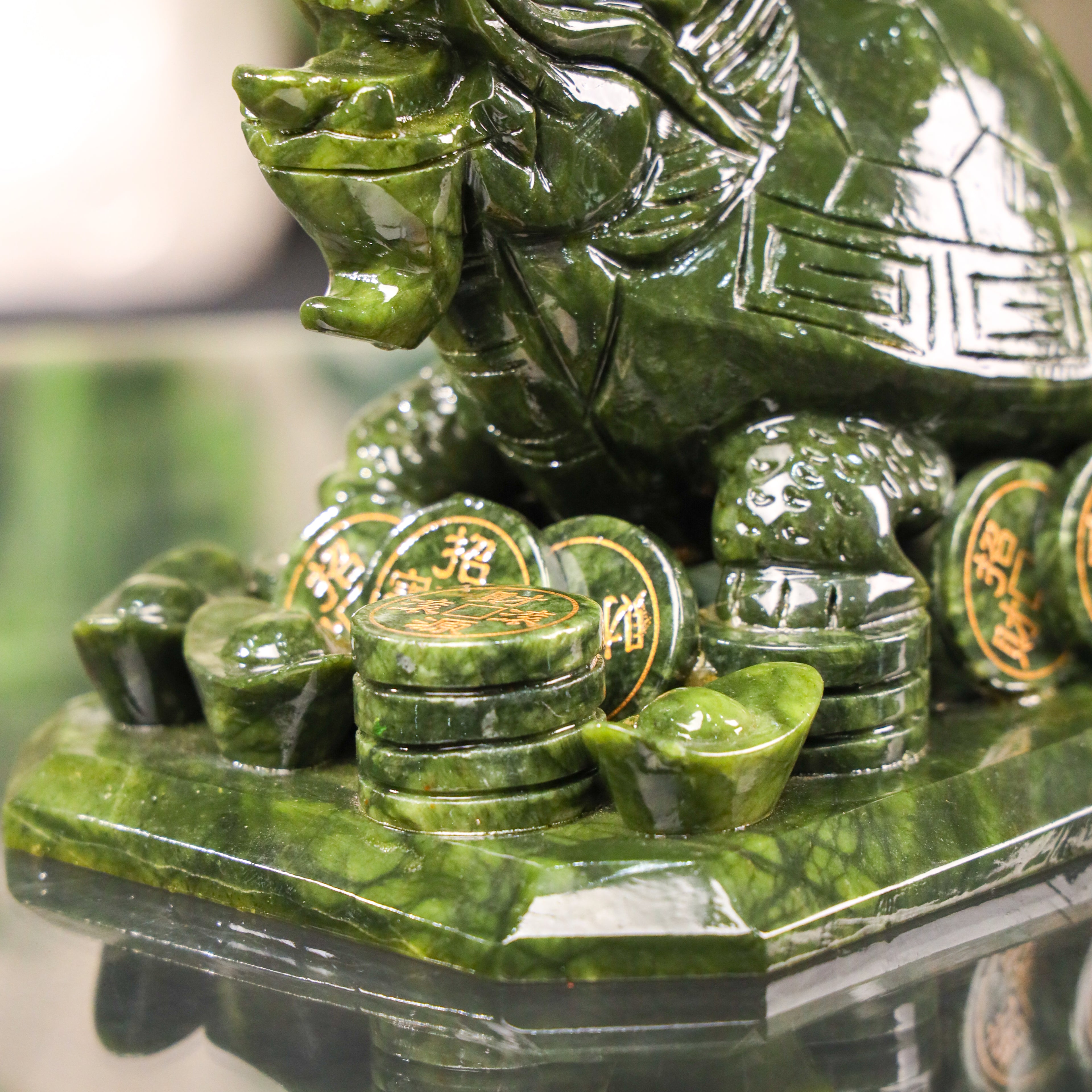 Ancestral Dragon Turtle of Long Success 23cm