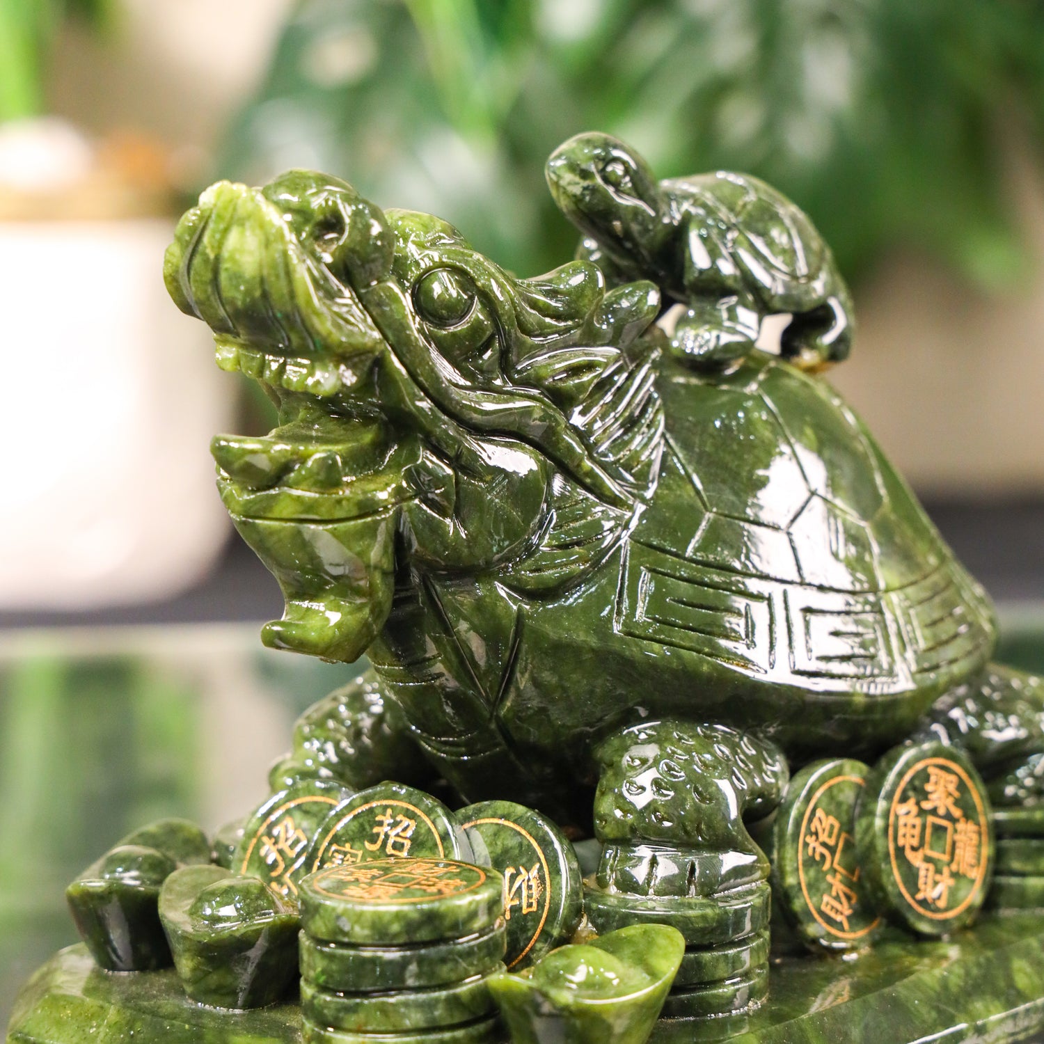 Ancestral Dragon Turtle of Long Success 23cm