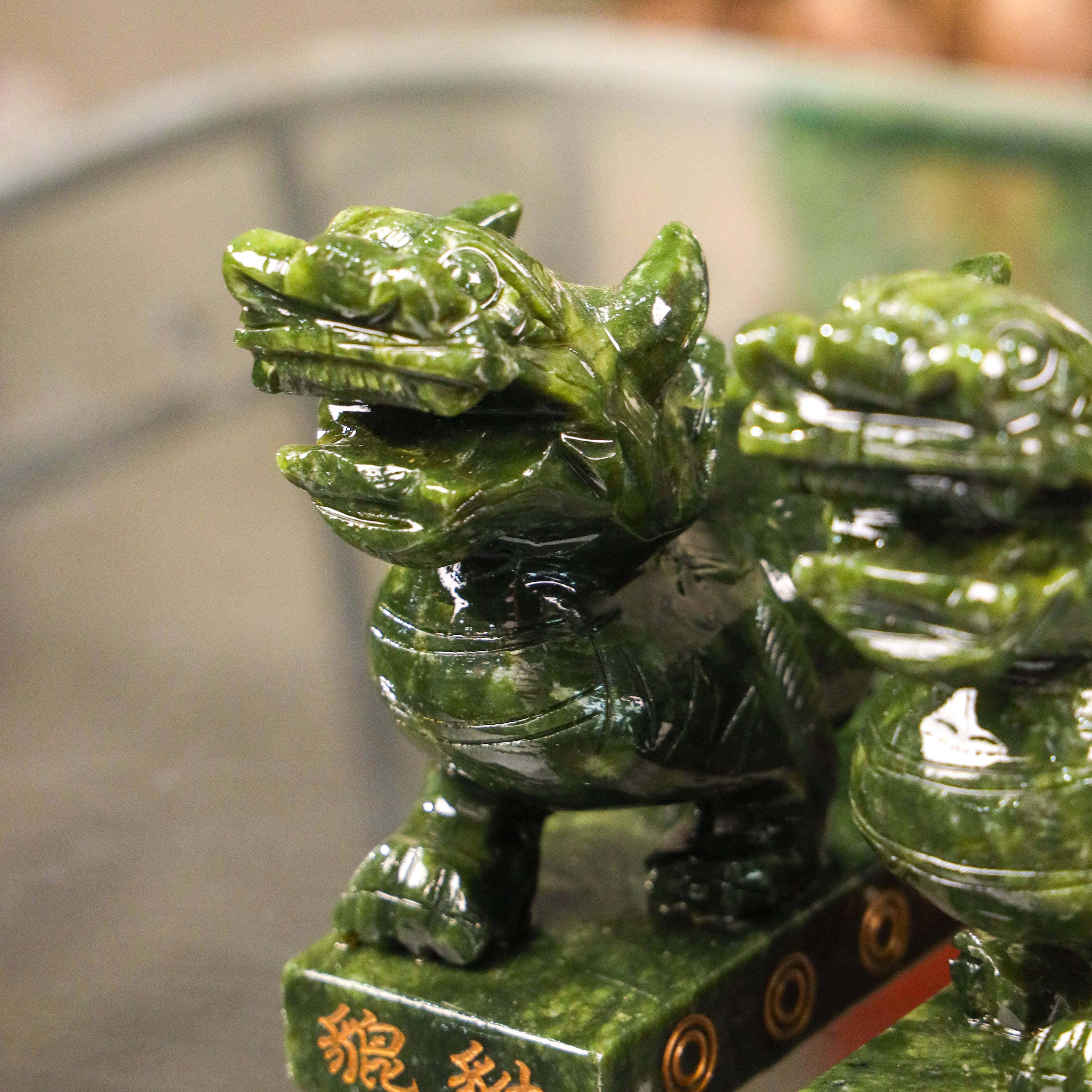 Loyal Protectors of Prosperity Pi Yao Pair 18cm