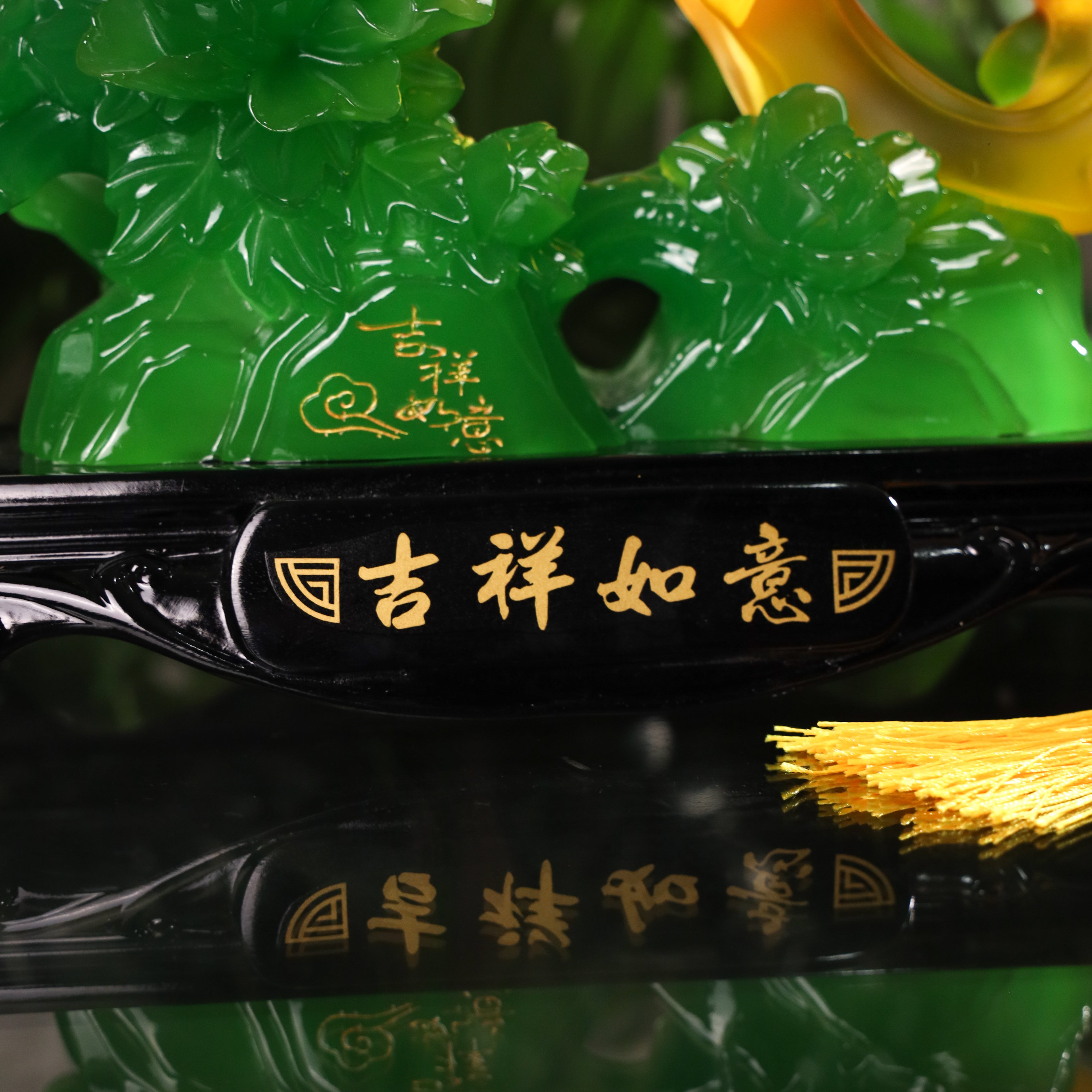 Imperial Orange Ru Yi for Favorable Outcomes 39cm