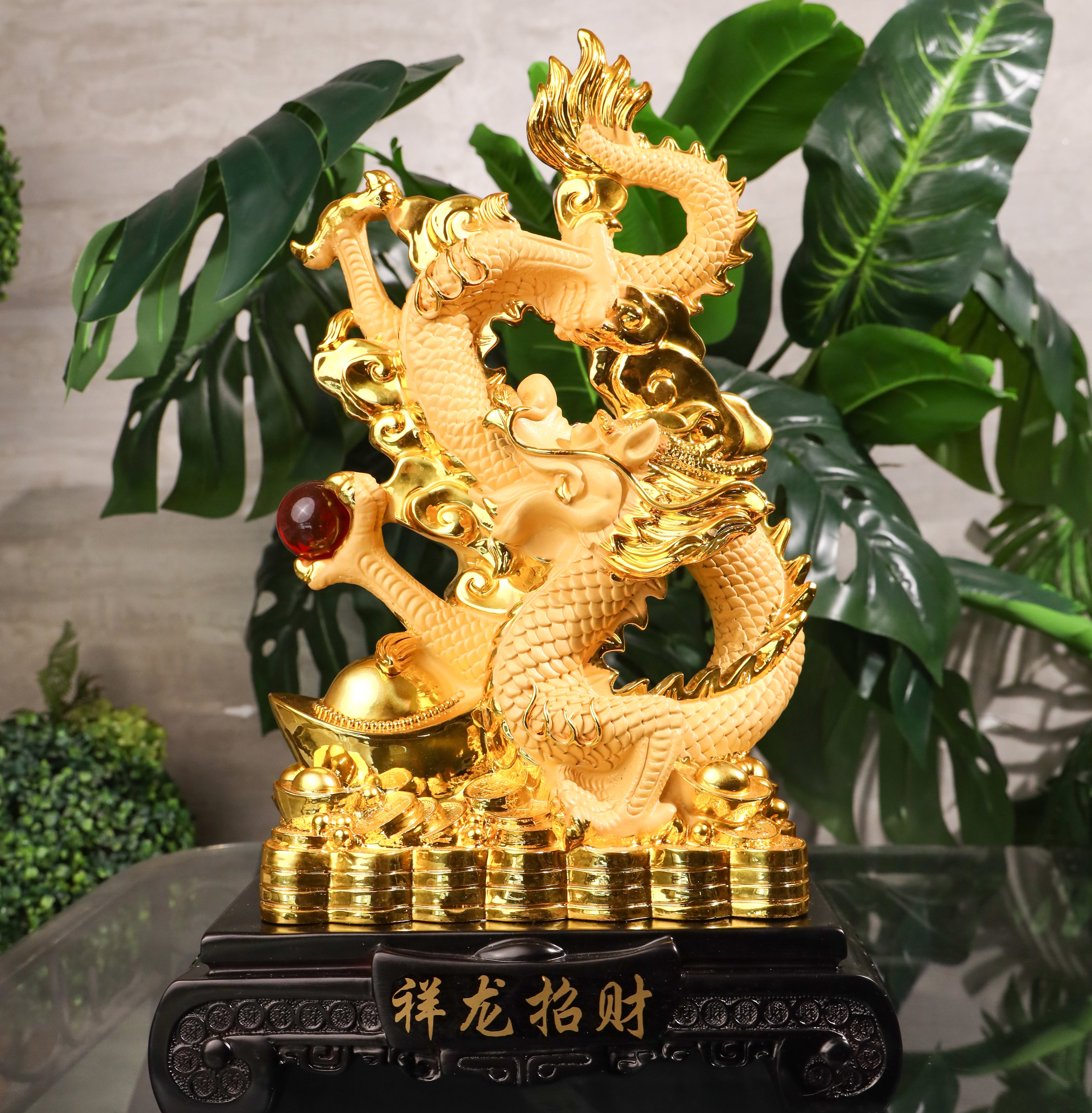 Blazing Dragon of Fast Success & Wealth 49cm
