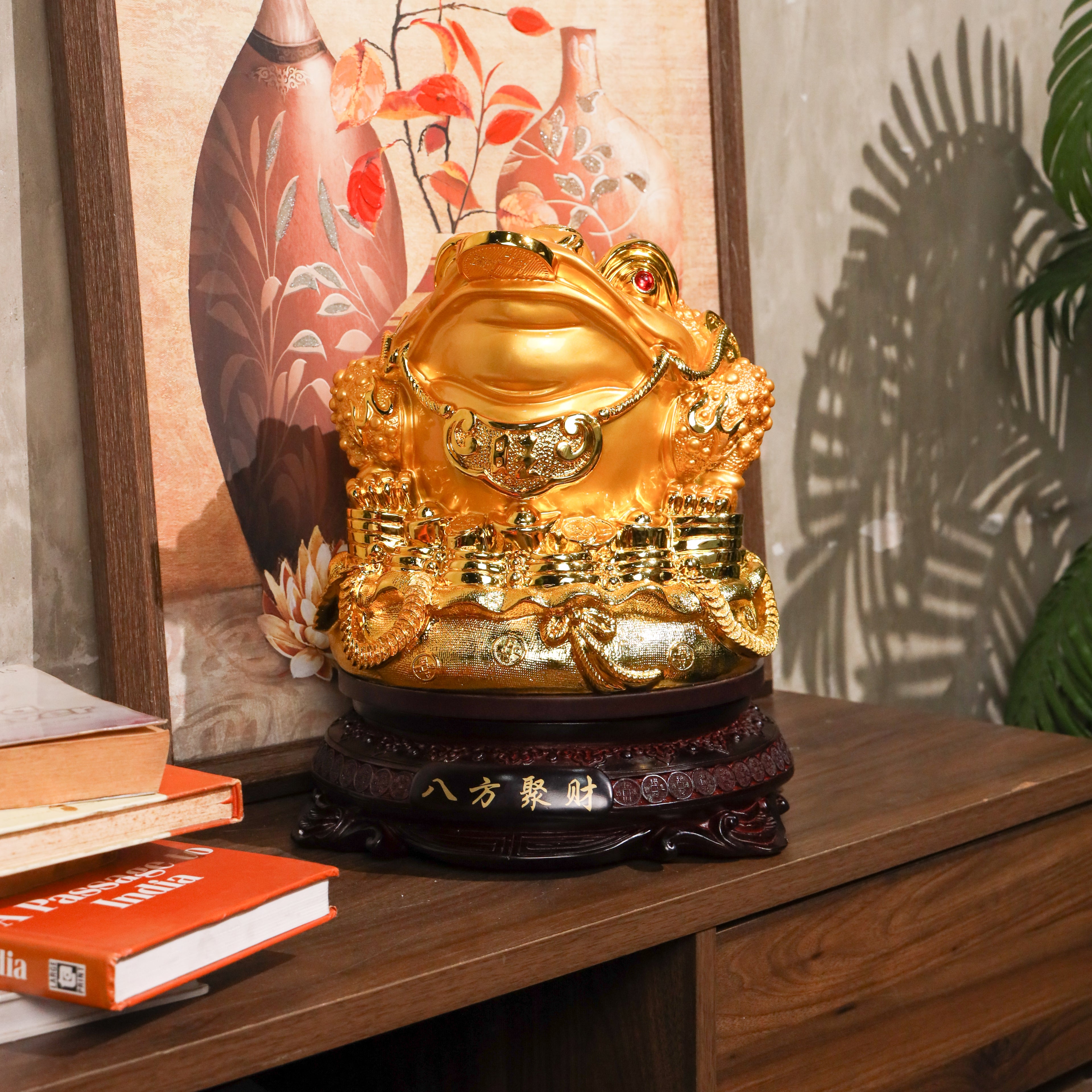 Endless Flow of Money Rotating Frog 37cm