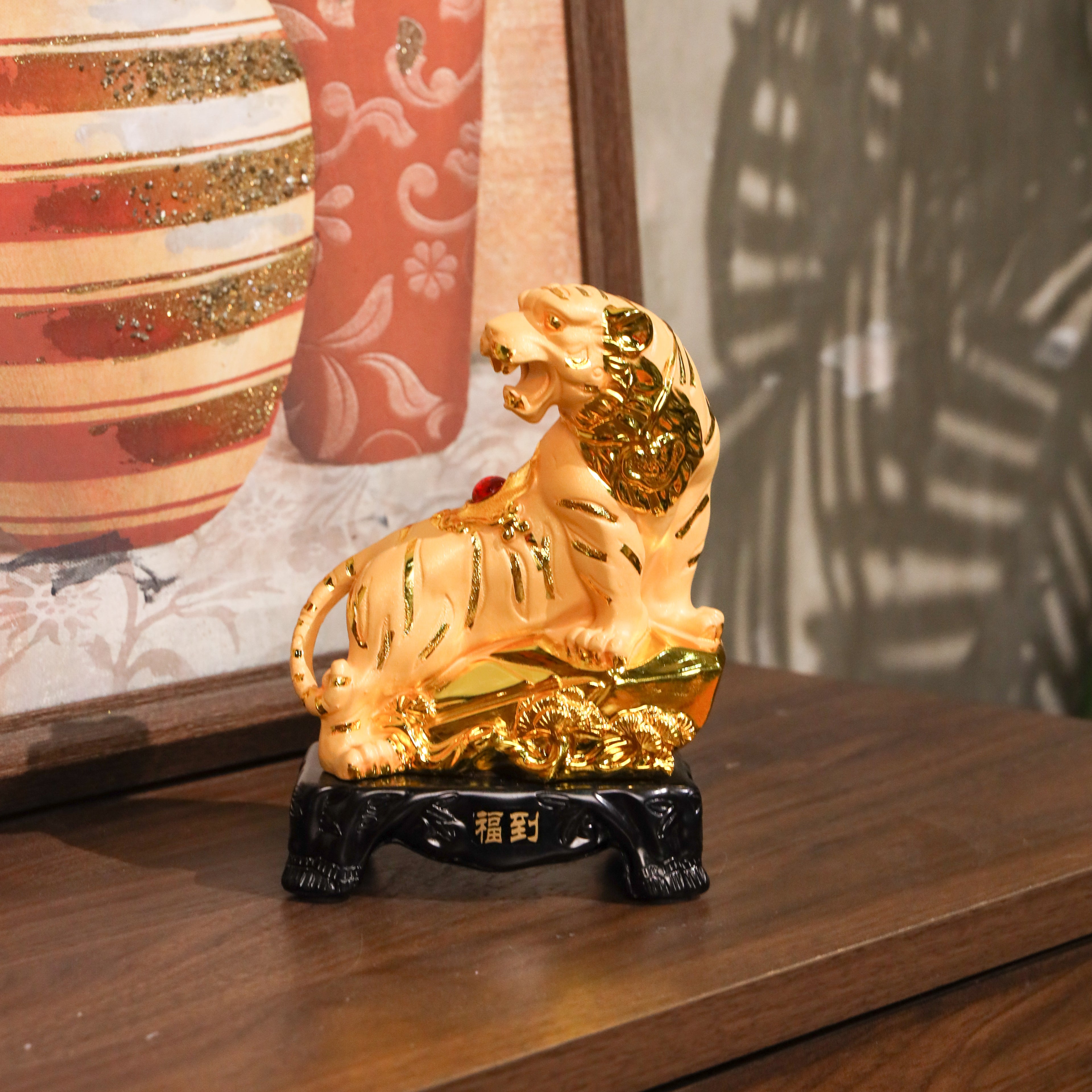 Golden Zodiac Tiger of Courage & Power