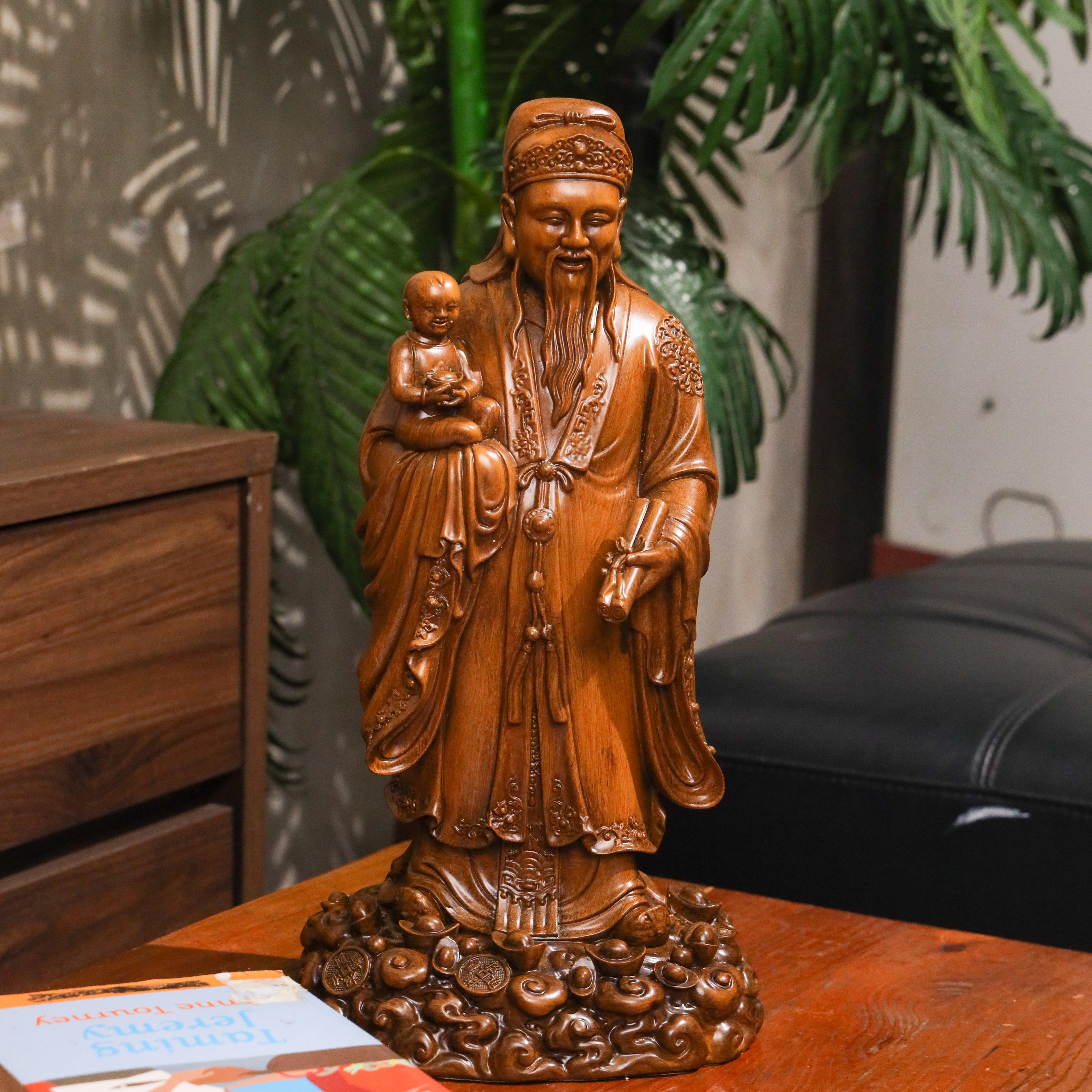 Ancient Fuk Luk Sau Set for Life Success 40cm