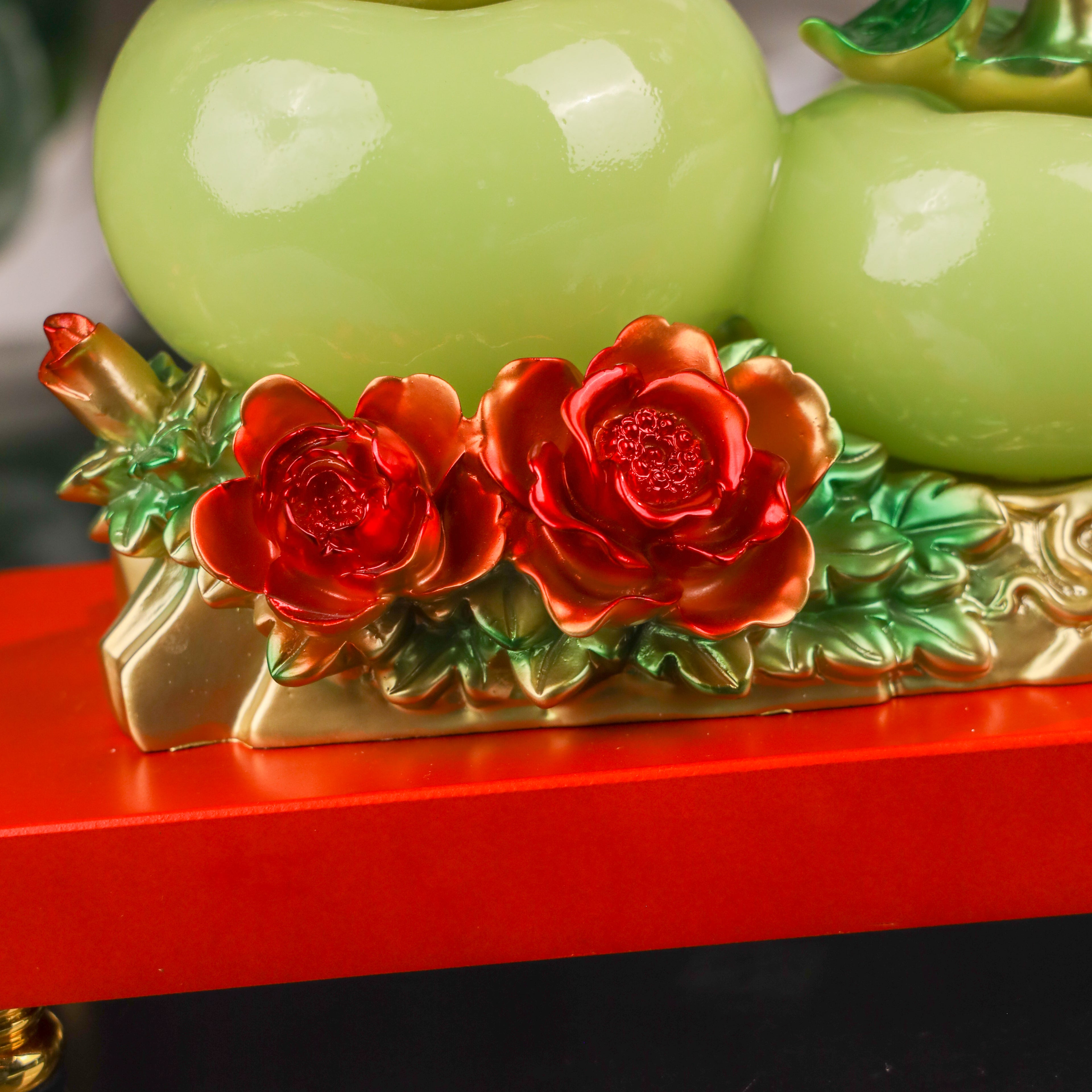 Fruits of Wealth and Happiness Persimmons 32cm