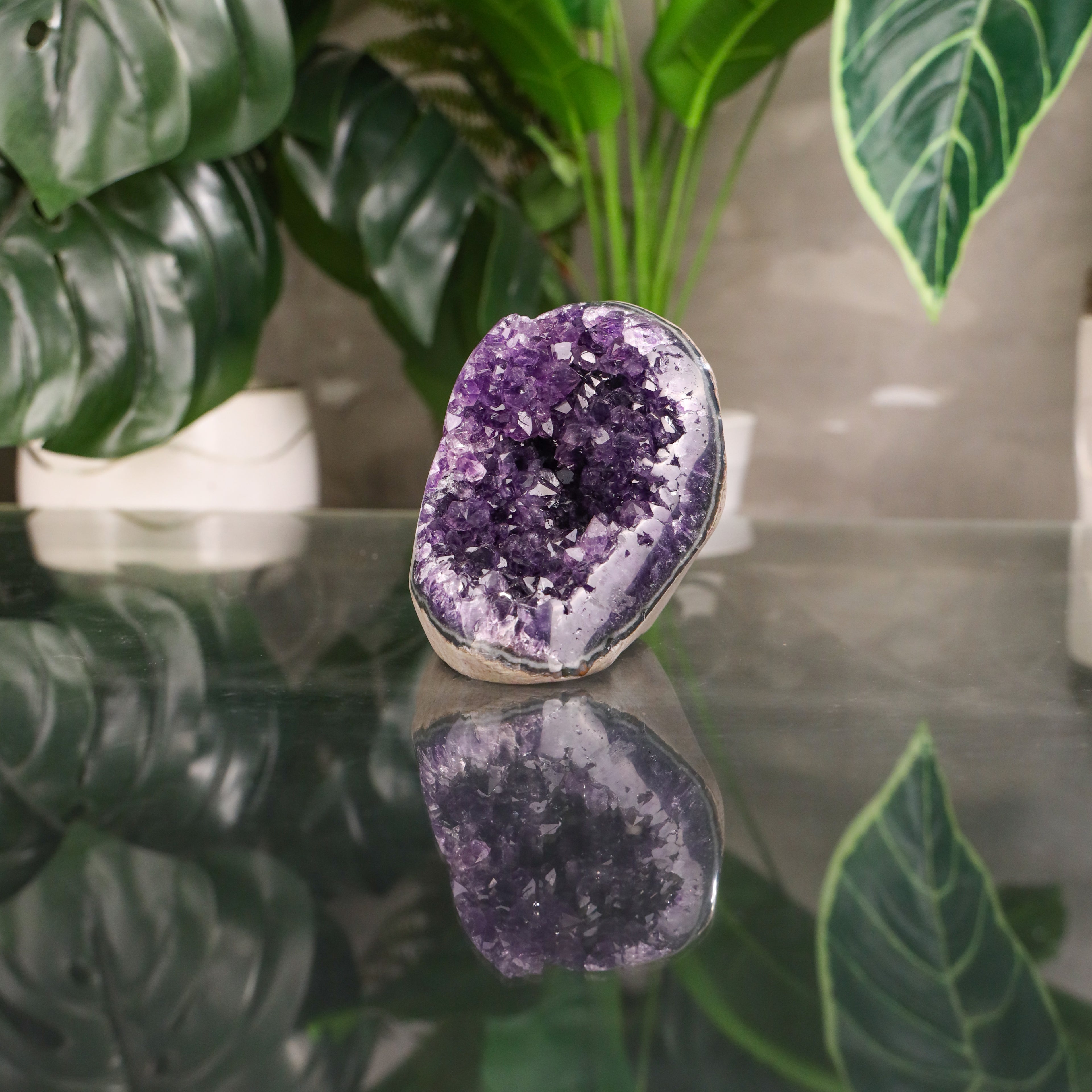 Amethyst Cluster of Pure Healing Energy 1.0-1.2kg