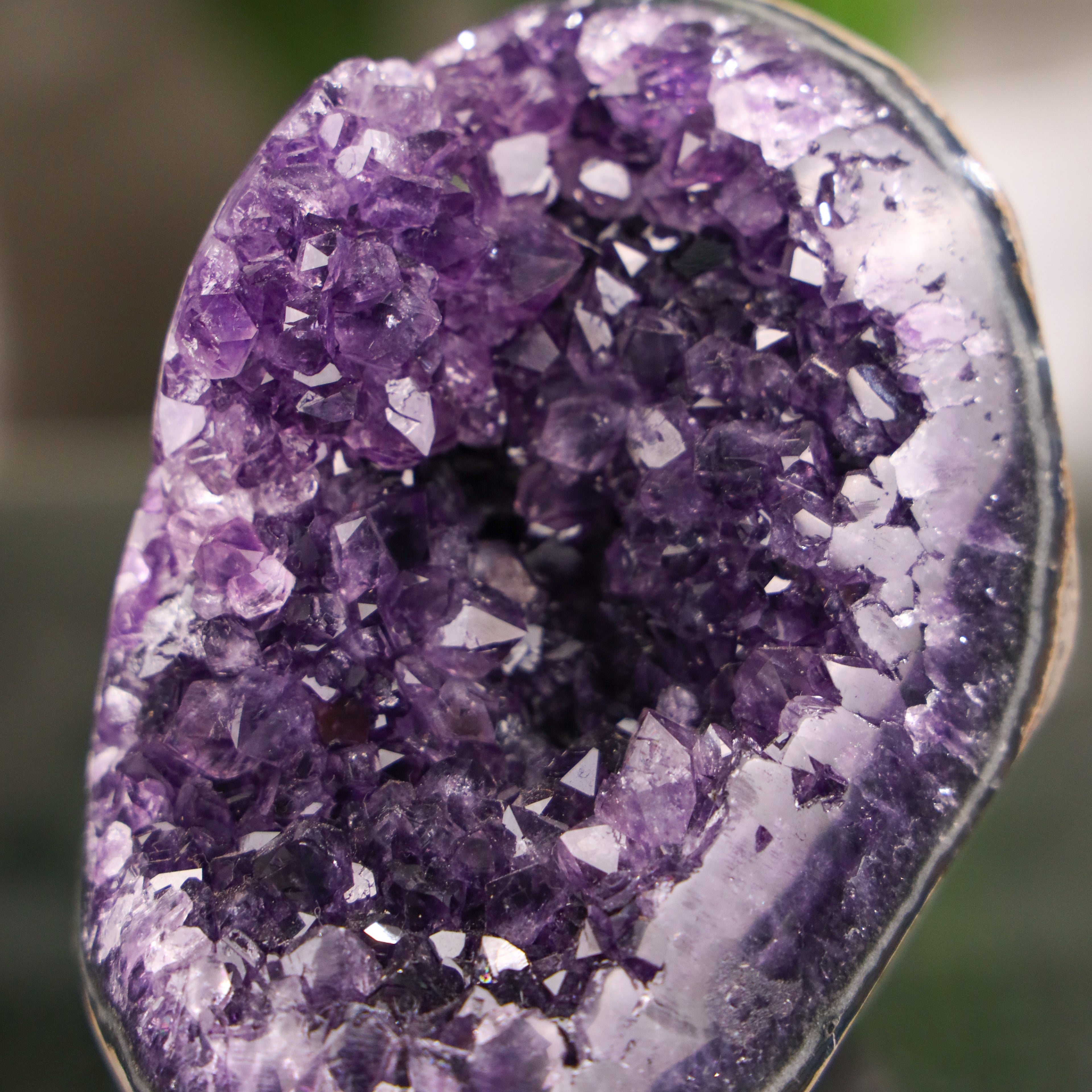 Amethyst Cluster of Pure Healing Energy 1.0-1.2kg