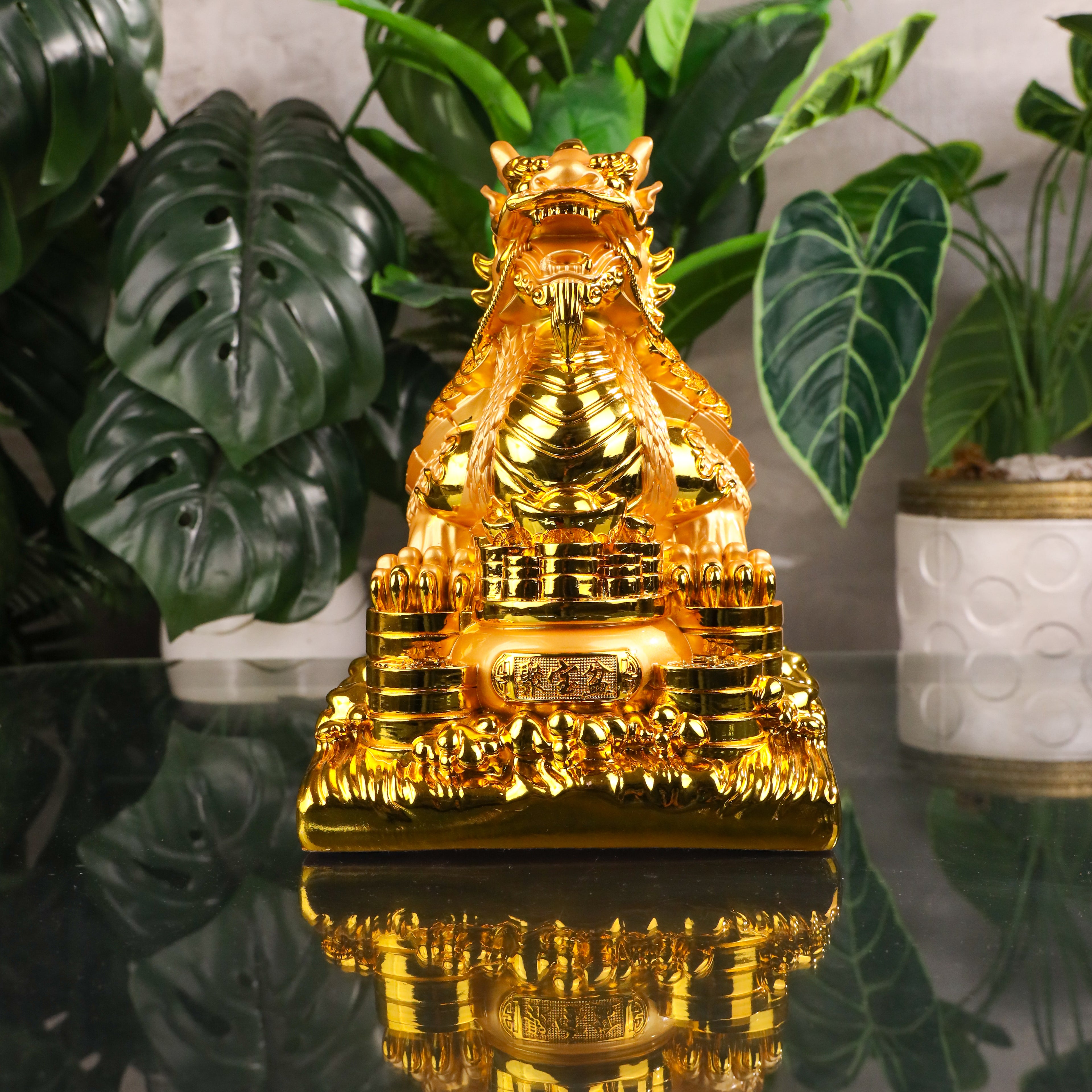 Successful Forever Golden Dragon Turtle 32cm