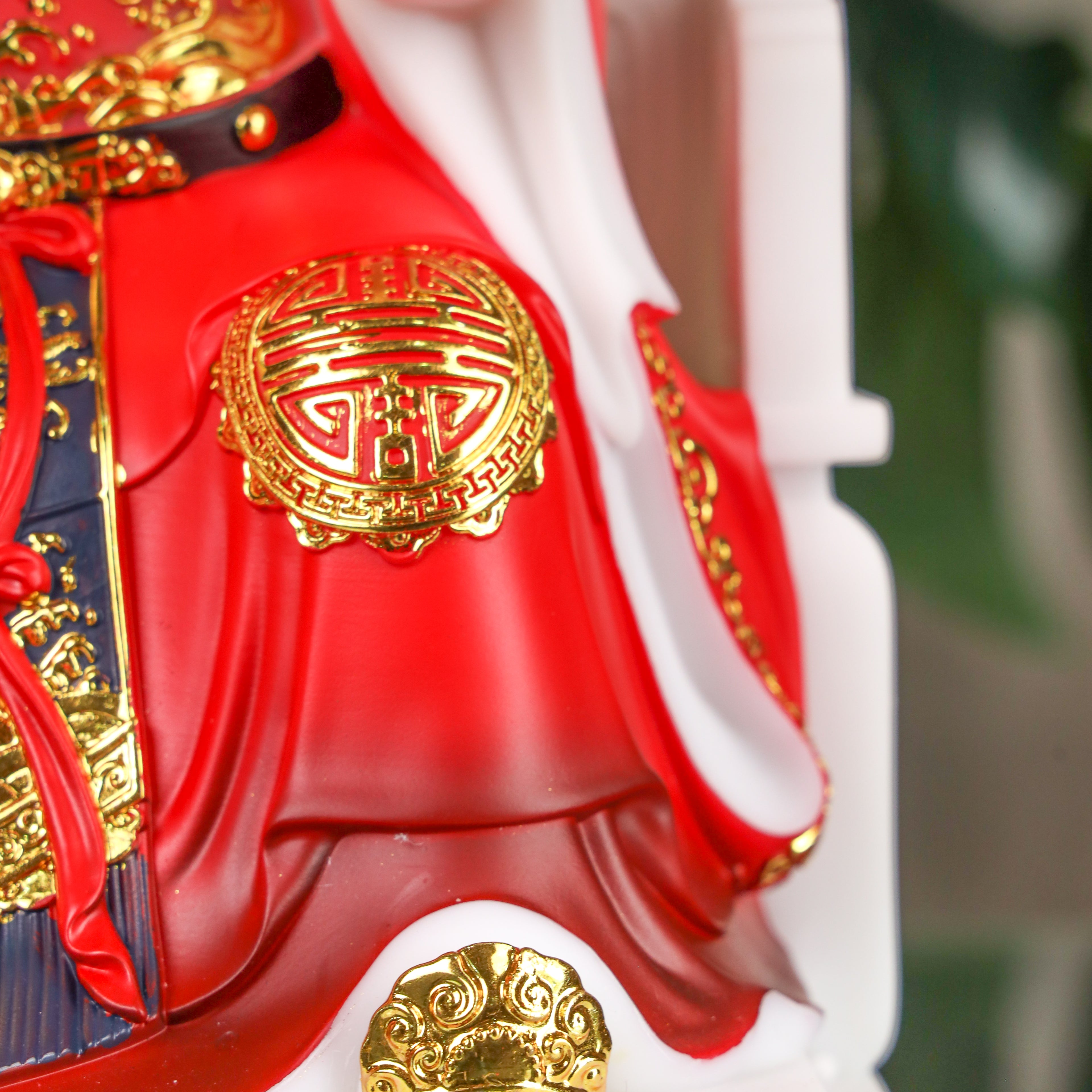 Red Tho Ti Kong for Powerful Blessings 40cm