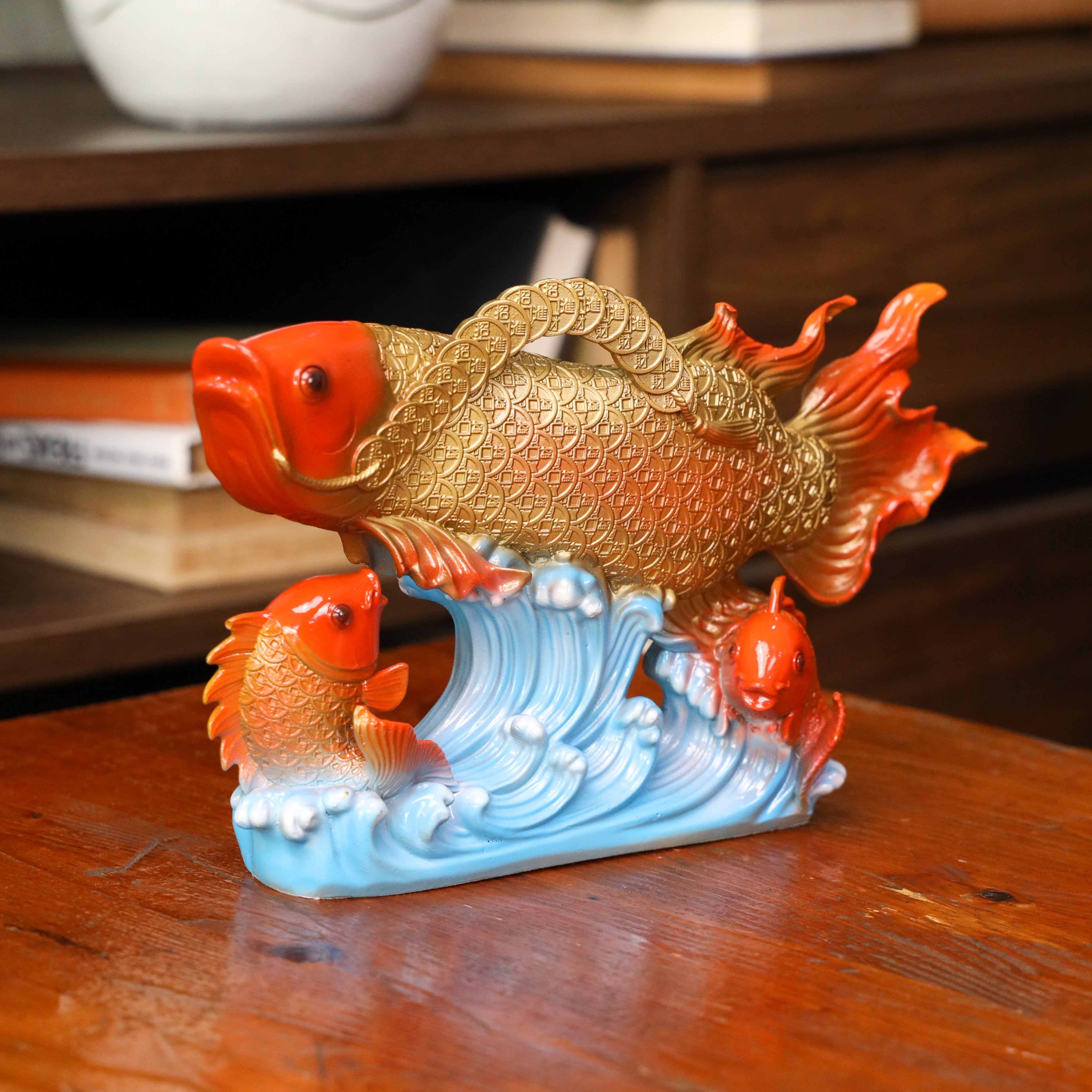 From The Ocean of Treasure - Red Arowana 28cm