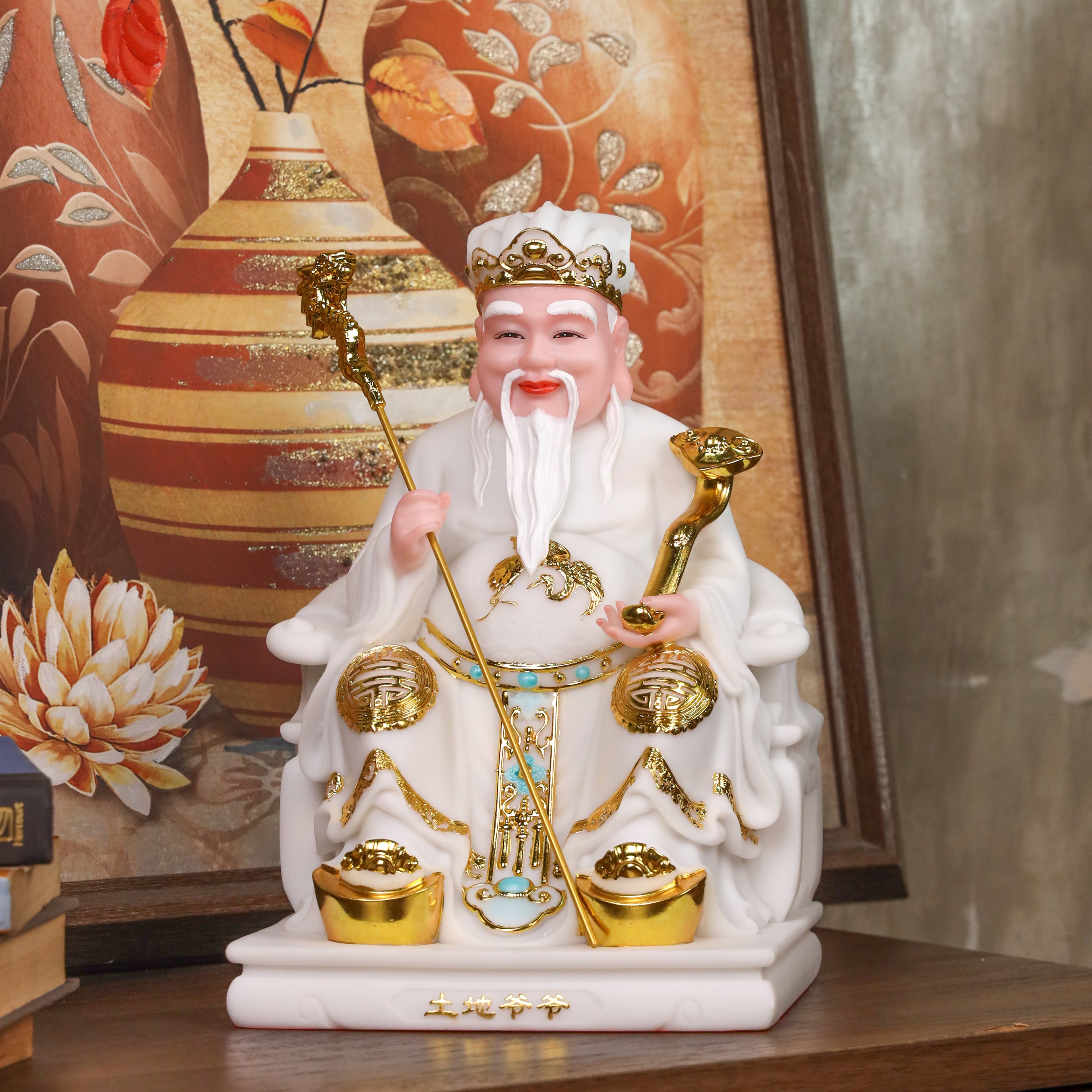 Earth God Tho Ti Kong for Blessings at Home 30cm