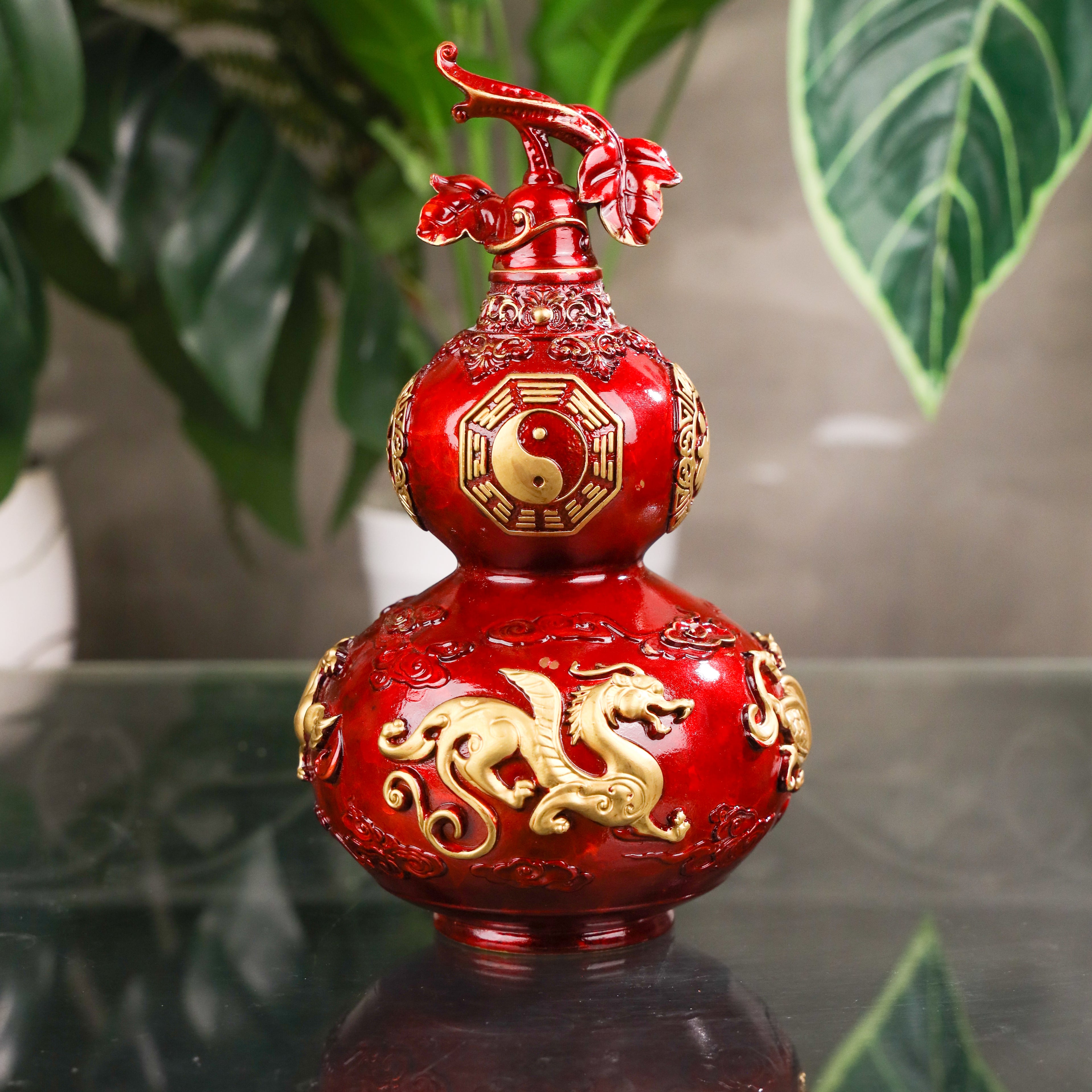 Powerful Life Force - Crimson Wu Lou 24cm