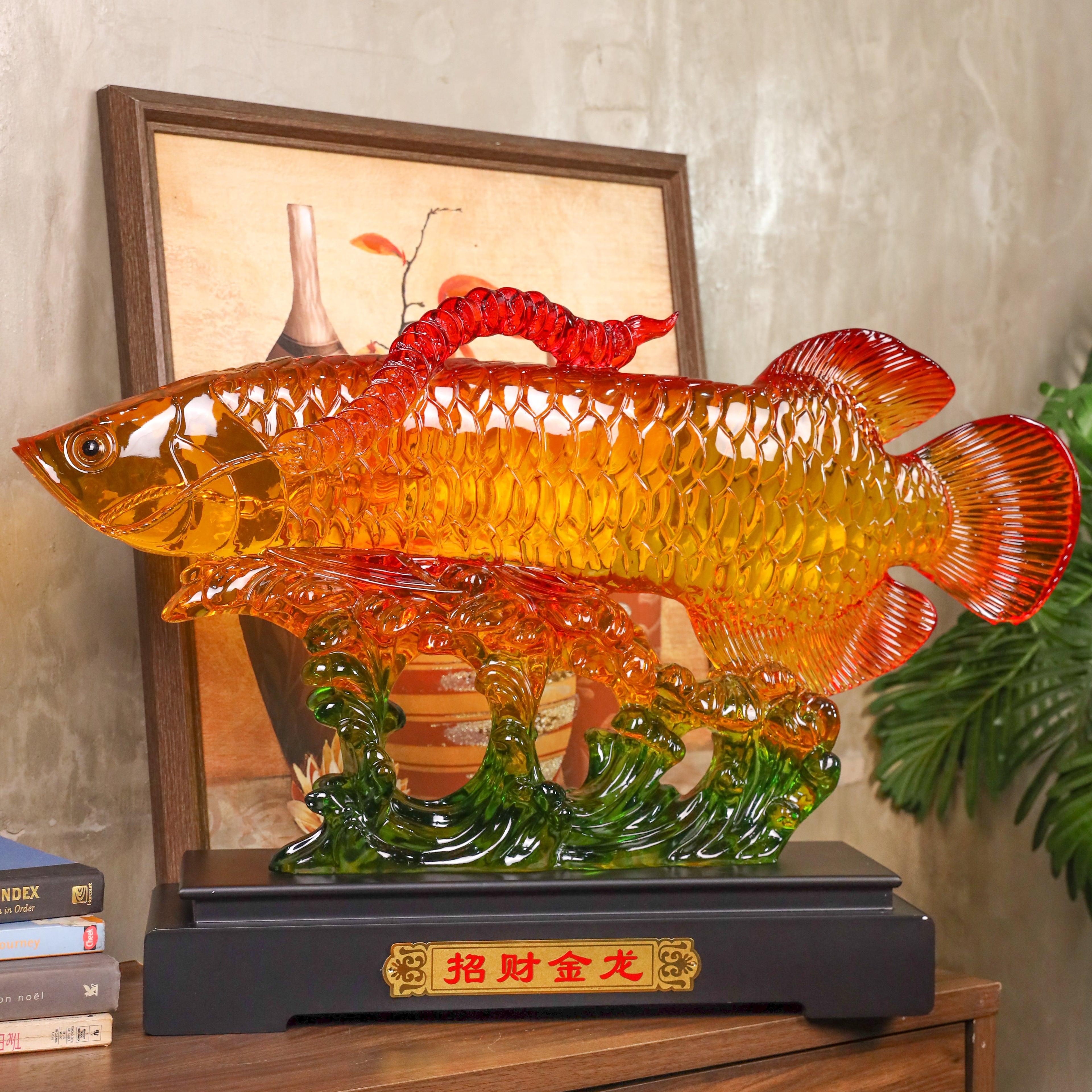 King Arowana of Grand Wealth Overflow 75cm