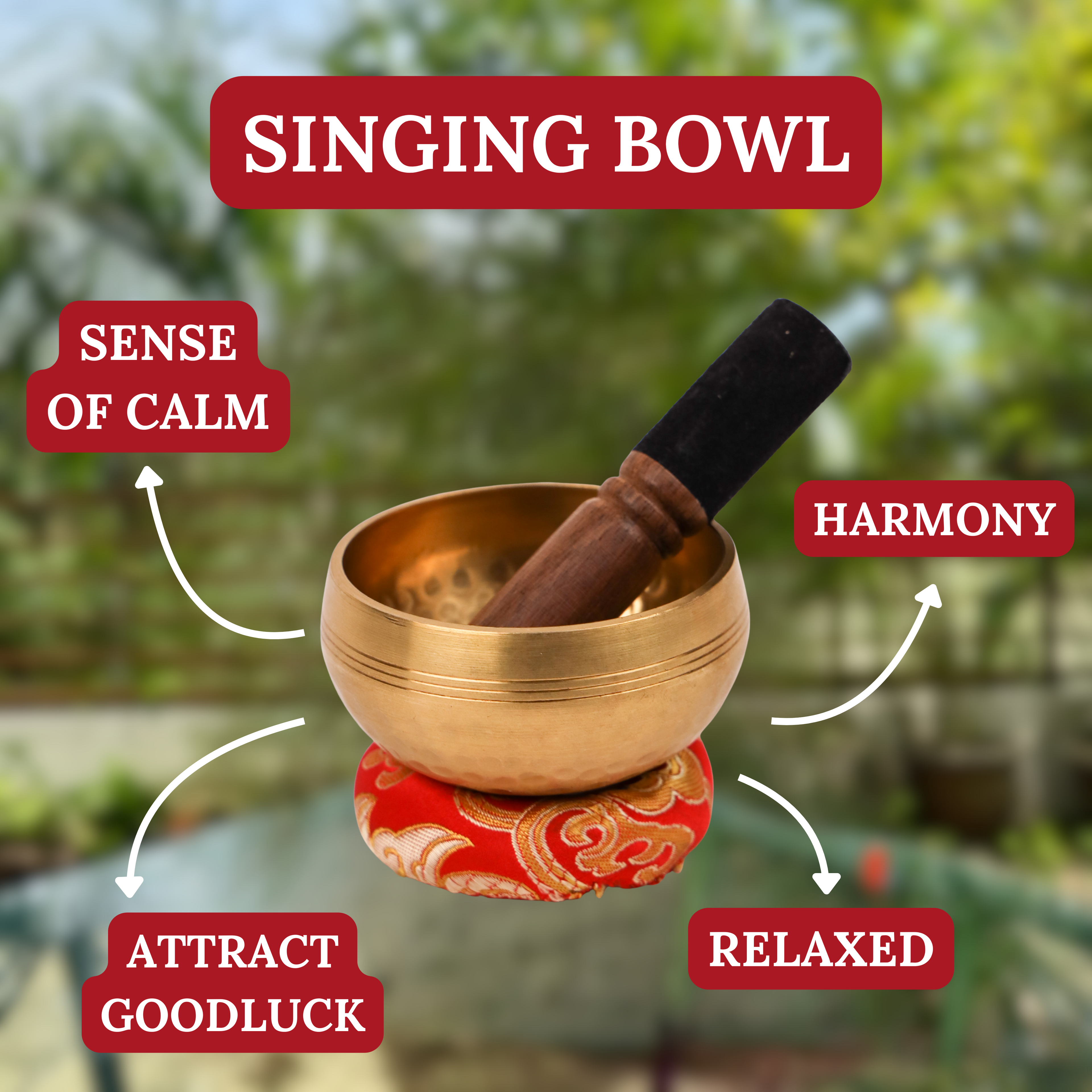 The Gentle Whisper - Mini Nepalese Singing Bowl 8cm