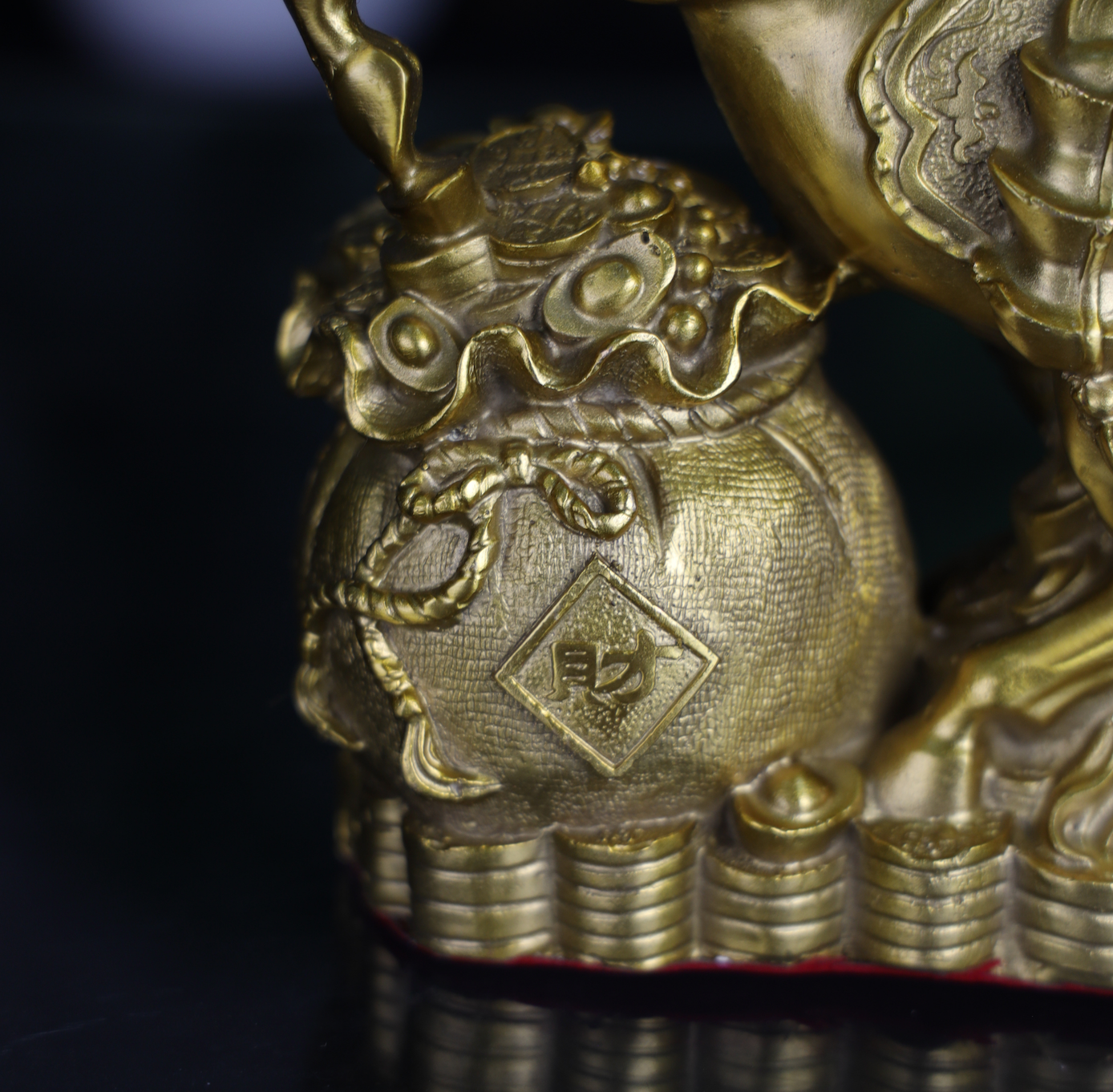 Galloping Glory Brass Stallion Victory Horse 26cm