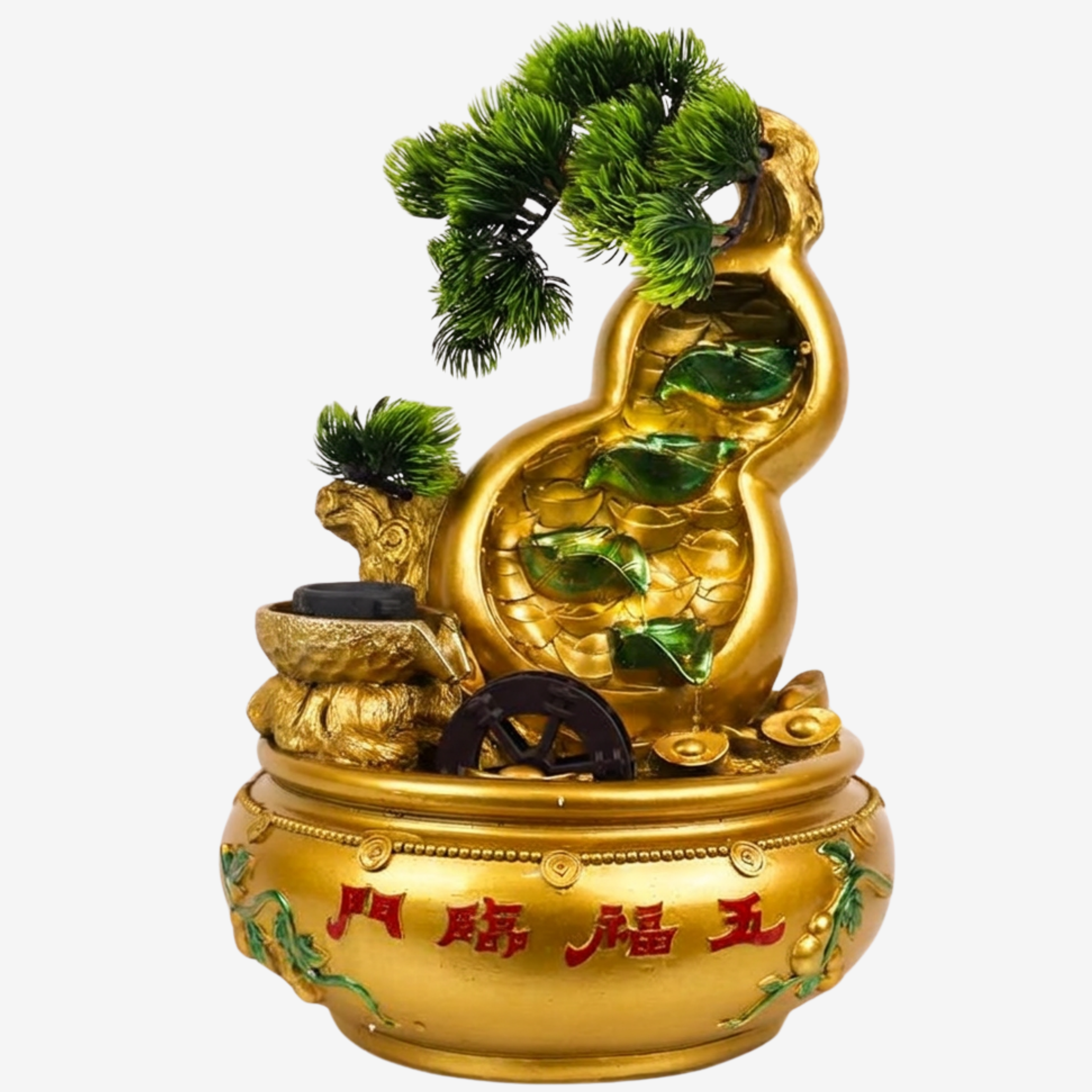 Spring of Great Health Wu Lou Fountain 44cm