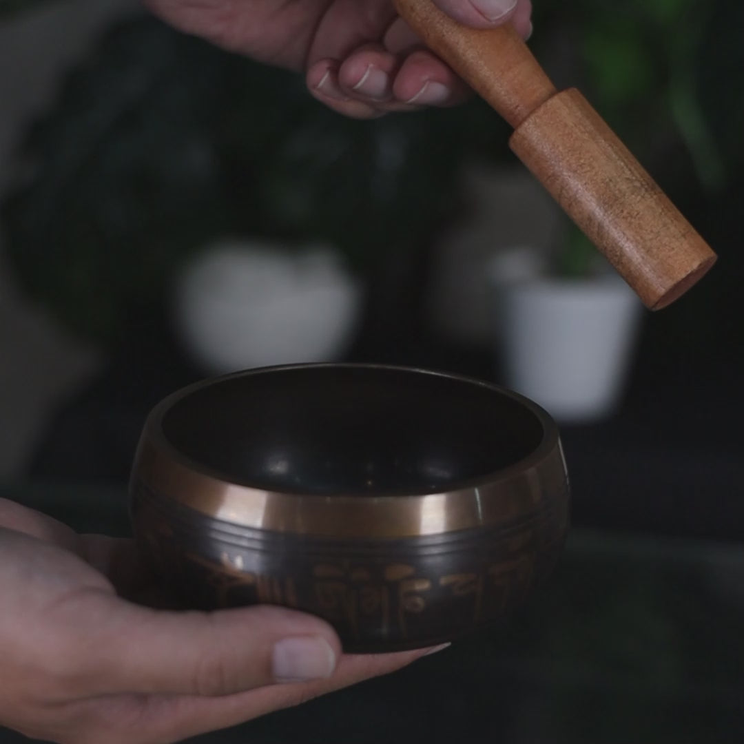 Inner Peace Brass Singing Bowl 16cm