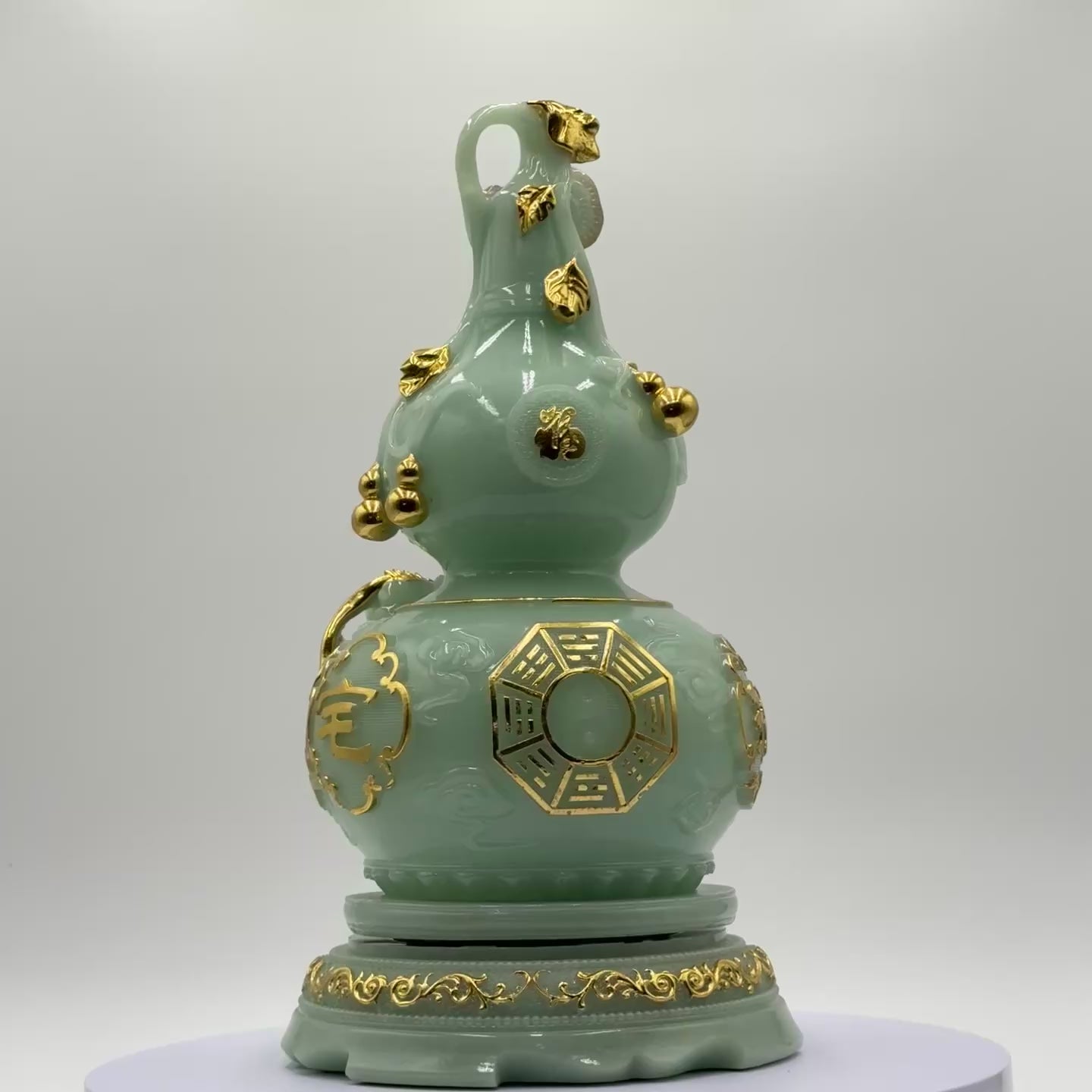 Heavenly Blessing for Health Jade Wu Lou 45cm