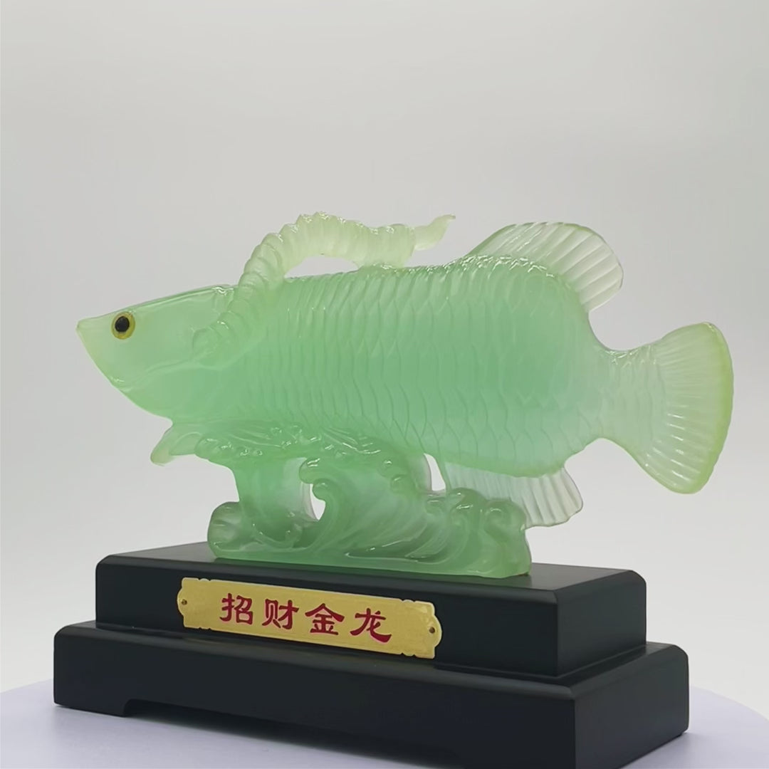 Smooth Waters Arowana of Prosperity 36cm