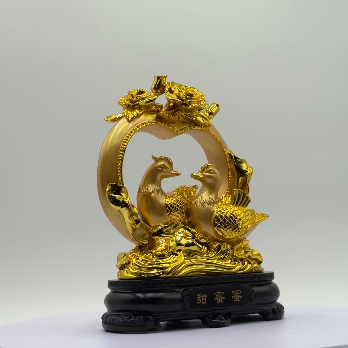 Prosper in Marriage Mandarin Ducks 25cm