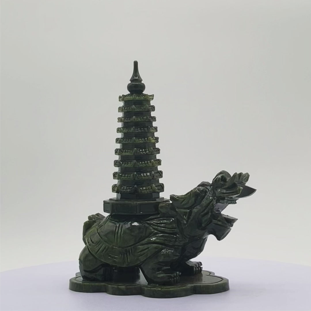 Wise Guardian of Success Dragon Turtle 23cm