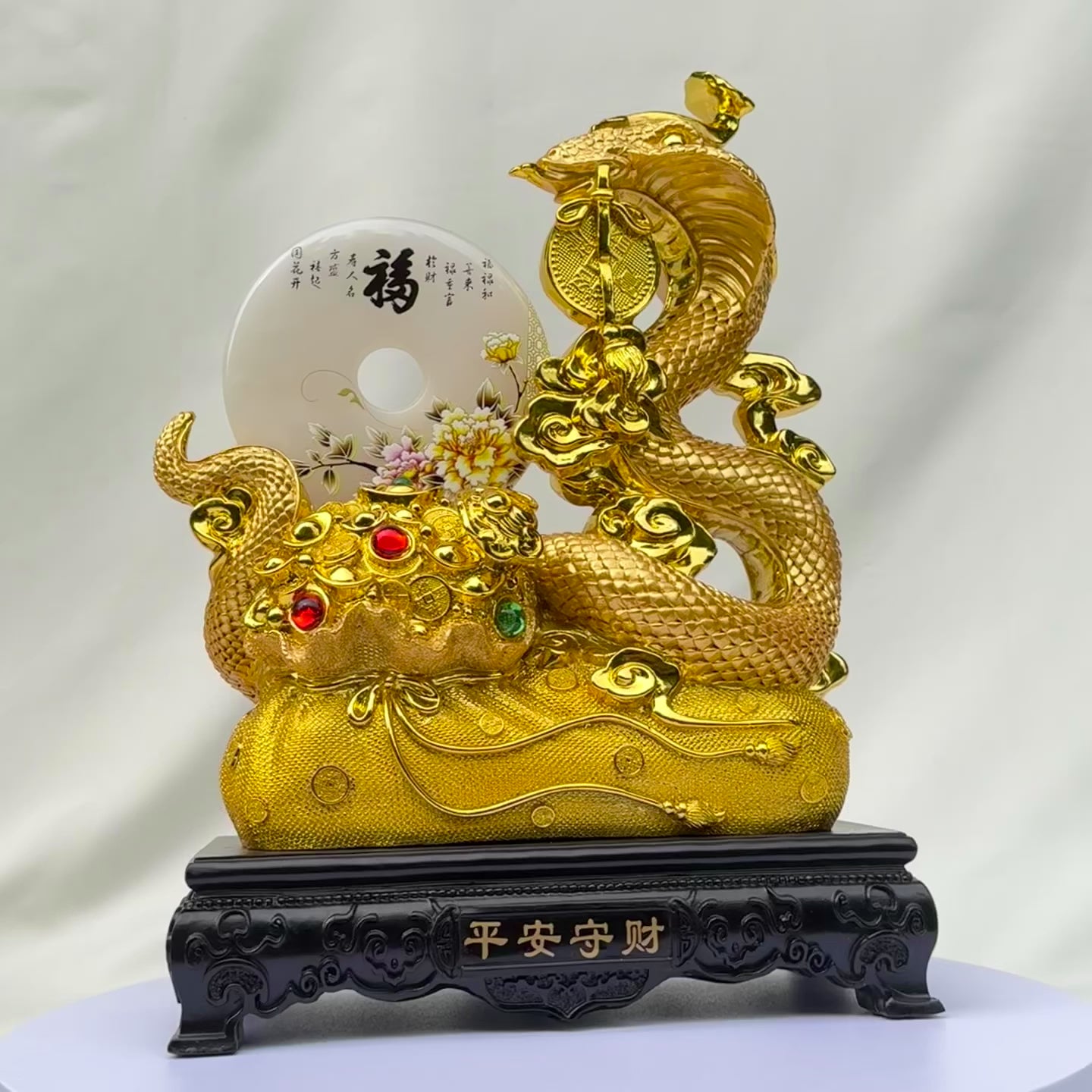 2025 Grand Year of the Snake in Jewels 39cm
