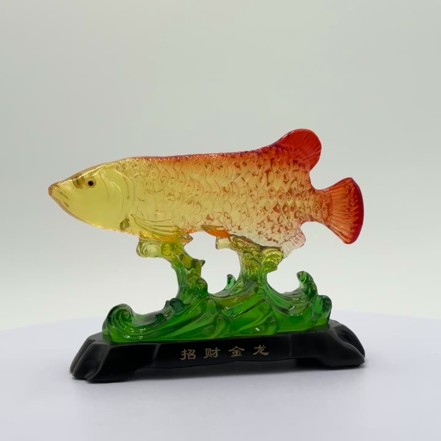 Colorful Arowana for Easy Income 18cm