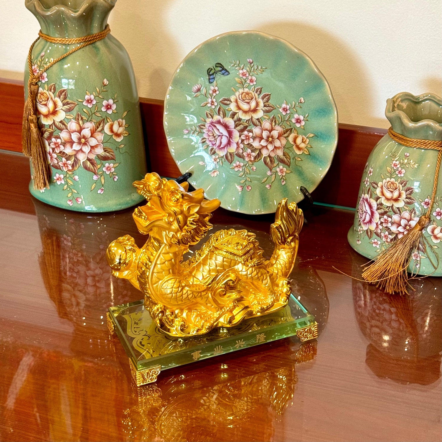 Good Luck &amp; Positive Energy - Feng Shui Lucky Items - Royal Dragon Decor