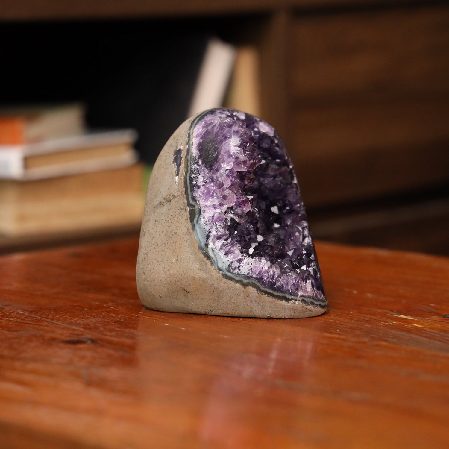 Amethyst Cluster of Pure Healing Energy 1.0-1.2kg