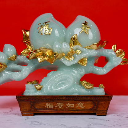 Jade Orchard of Eternal Life Peach Tree 43cm