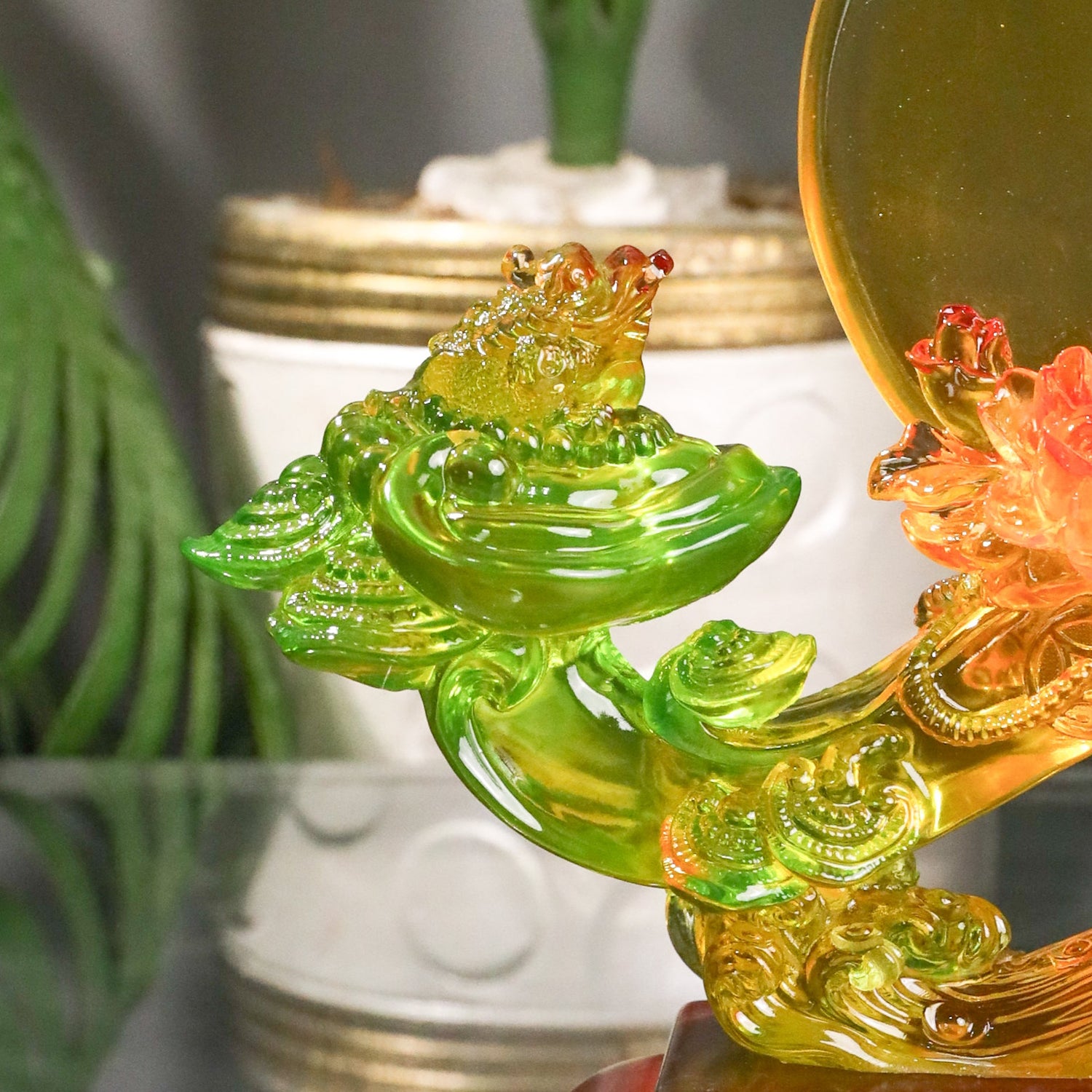 Green Ru Yi of Flowing Success 46cm