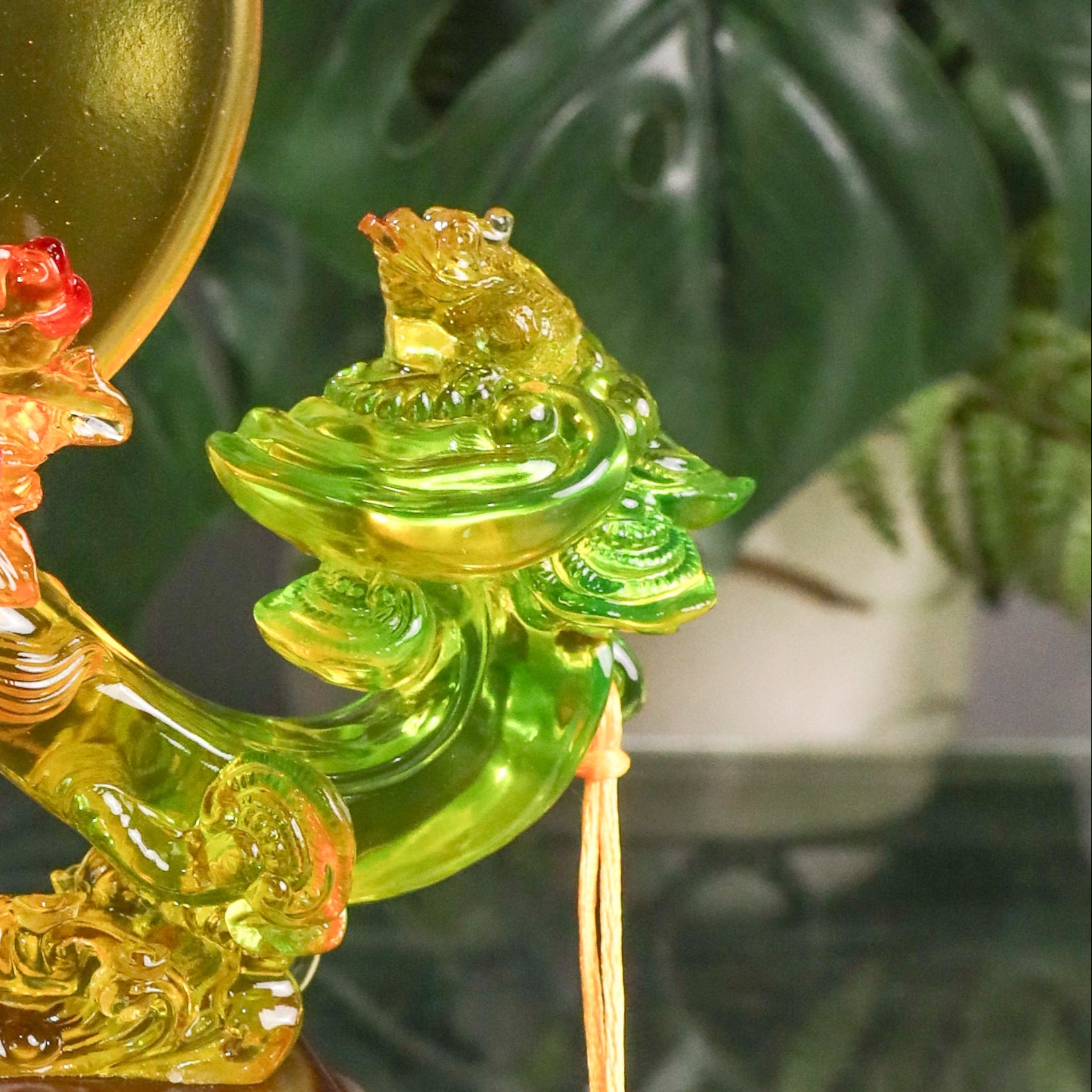 Green Ru Yi of Flowing Success 46cm