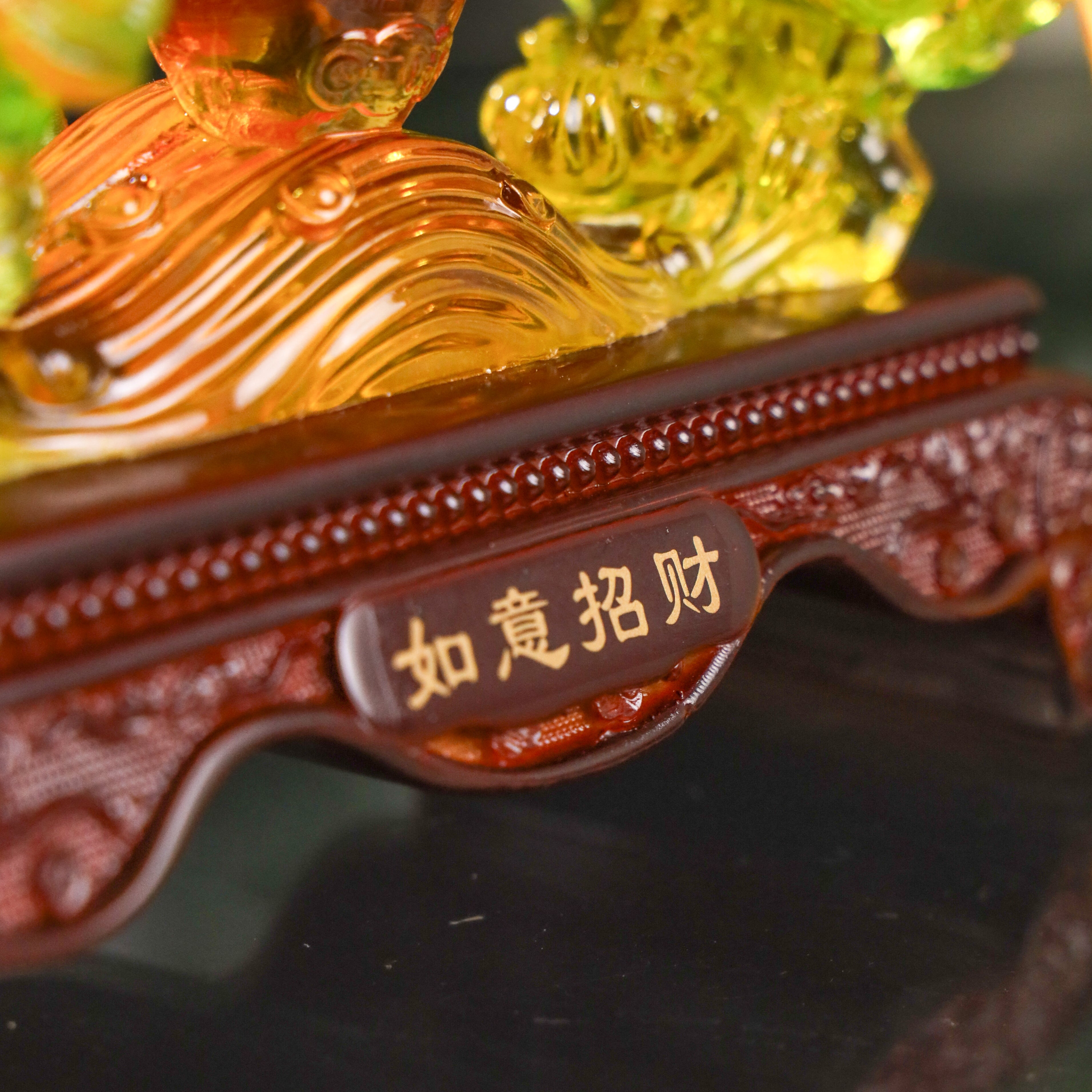 Green Ru Yi of Flowing Success 46cm