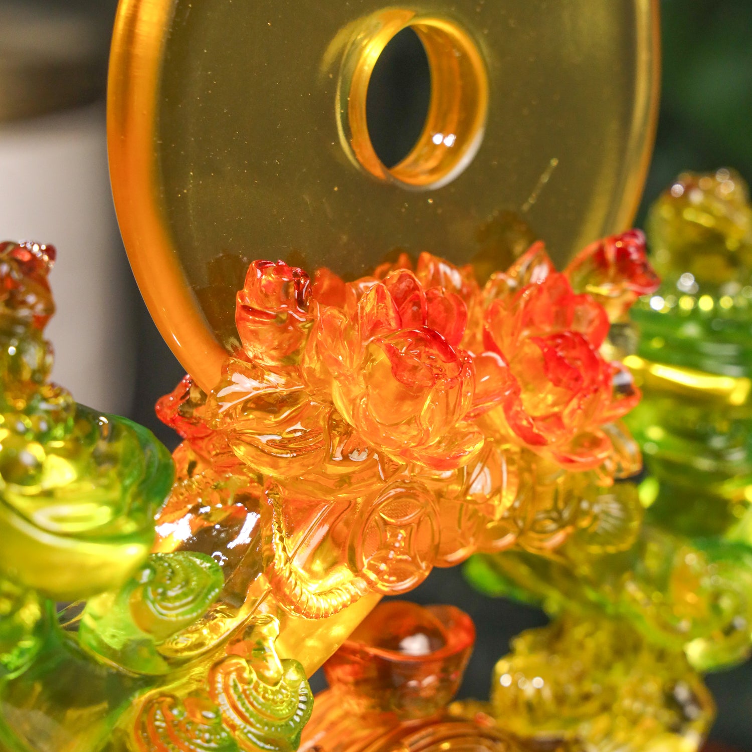 Green Ru Yi of Flowing Success 46cm