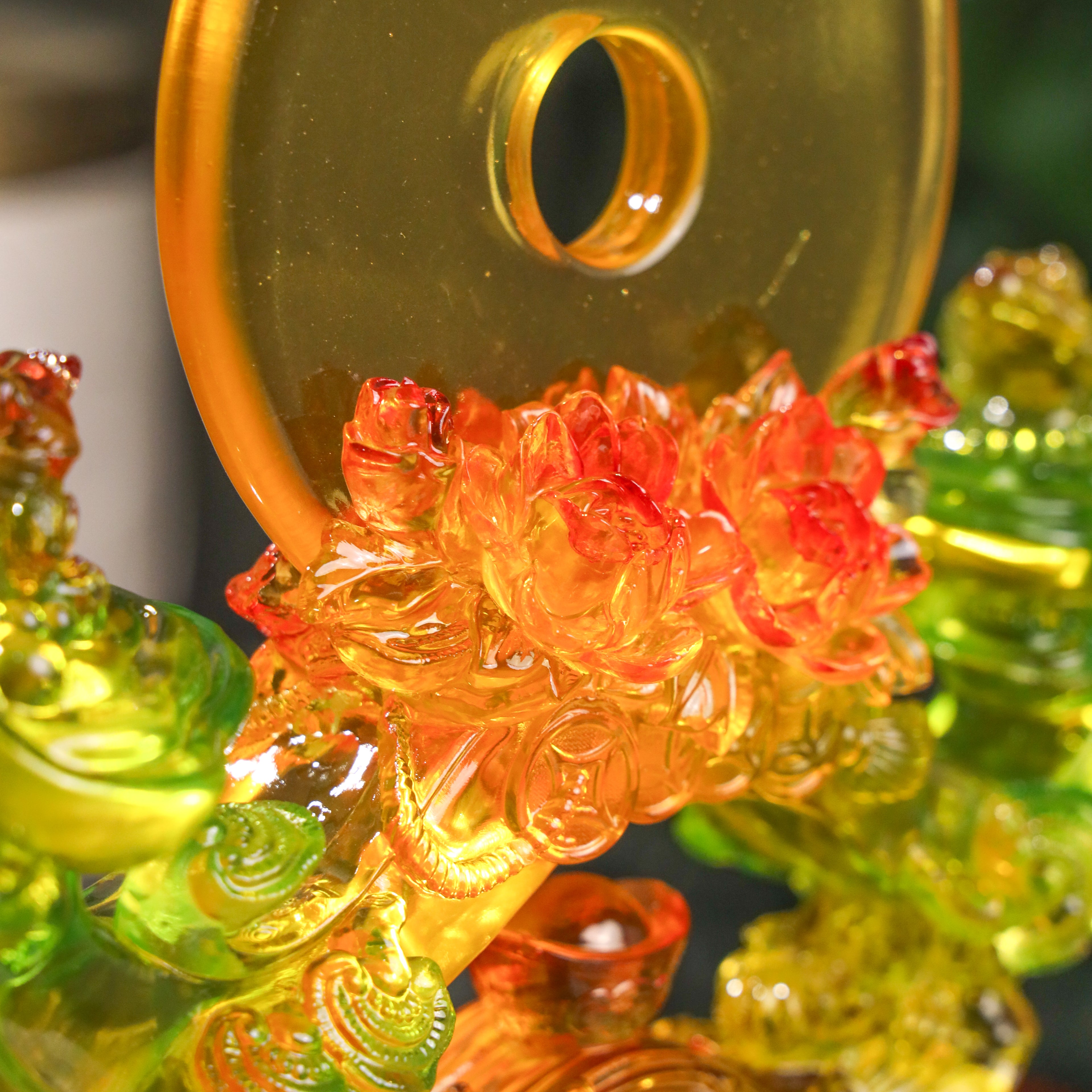 Green Ru Yi of Flowing Success 46cm