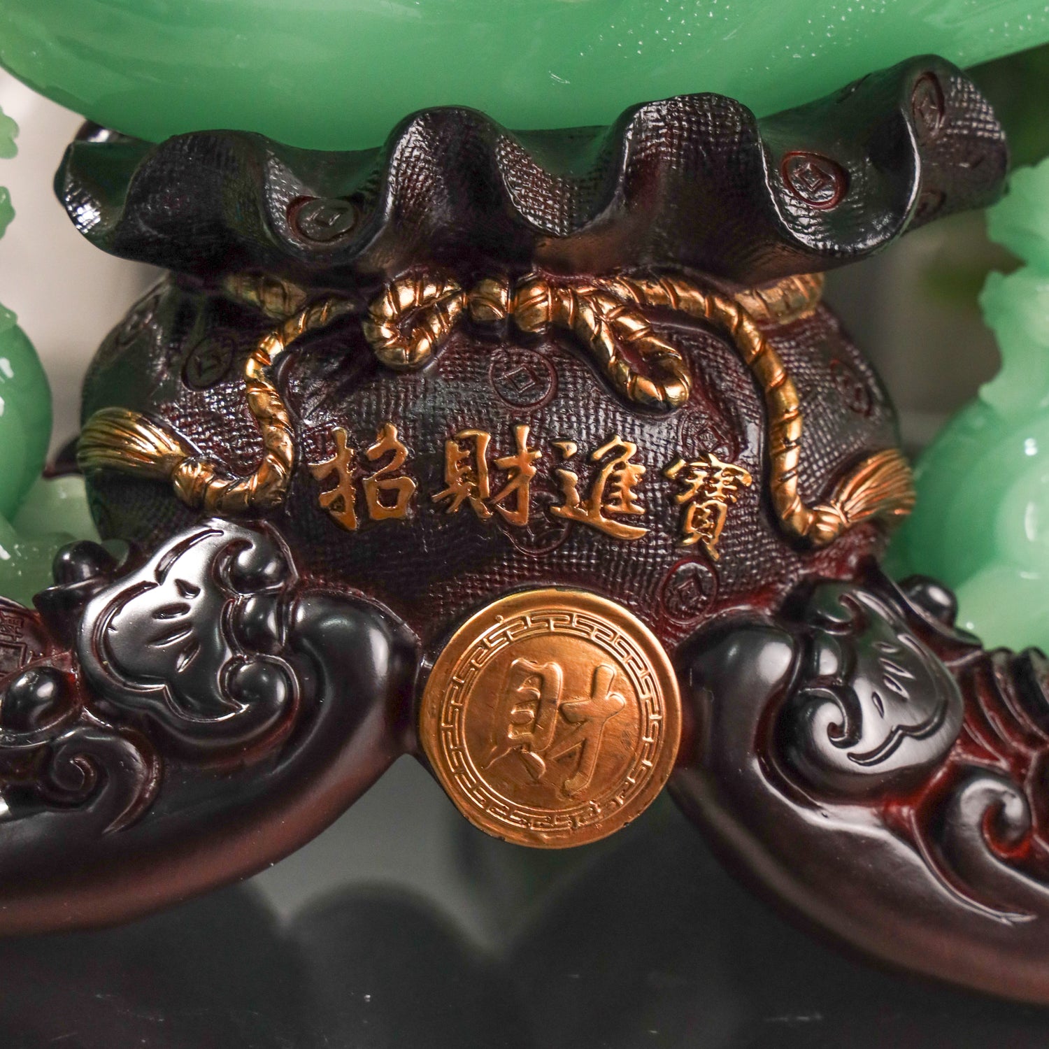 Protected Fortune Ice Jade Wealth Cabbage 32cm