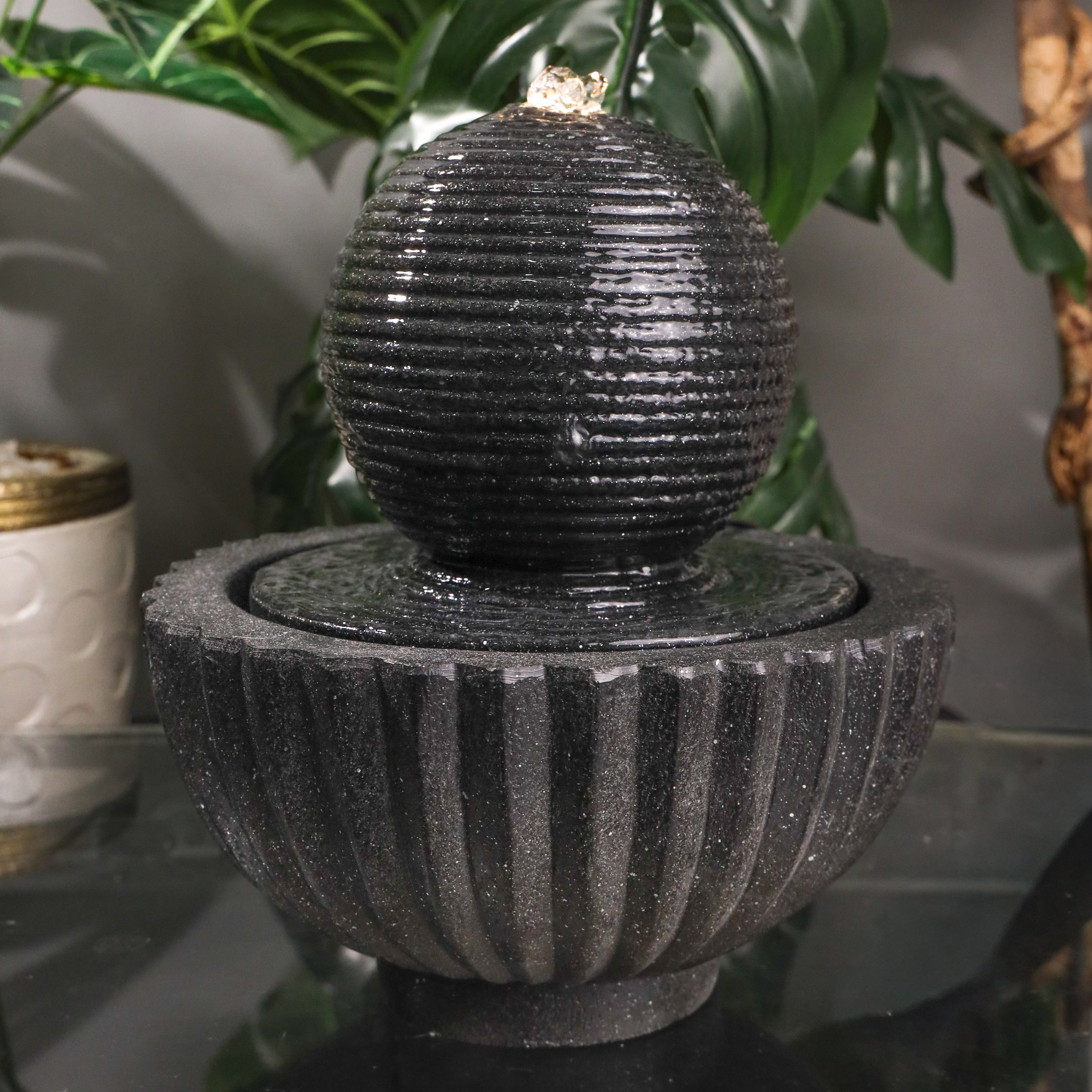 Sphere of Infinite Fortune Fountain 32cm