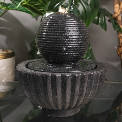 Sphere of Infinite Fortune Fountain 32cm