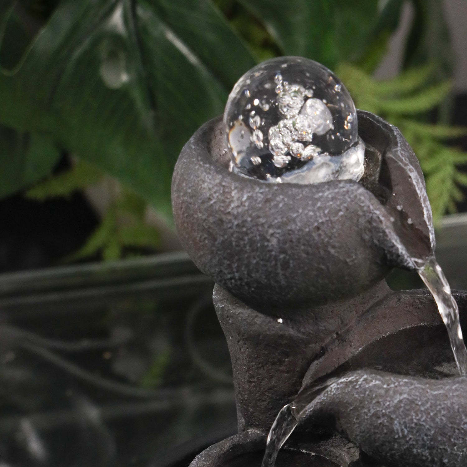 Little Pots of Fortune Fountain 23cm