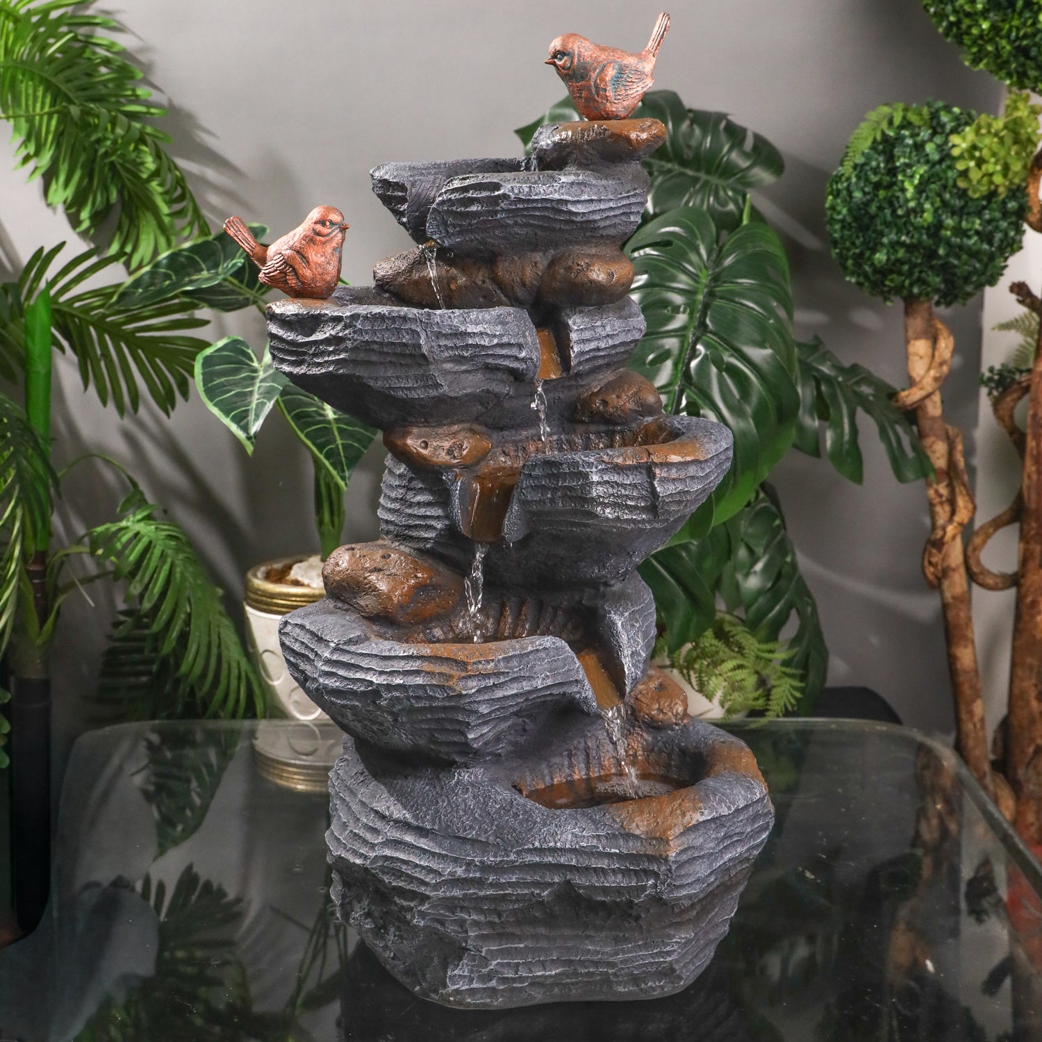 Peak of Prosperity Water Fountain 68cm